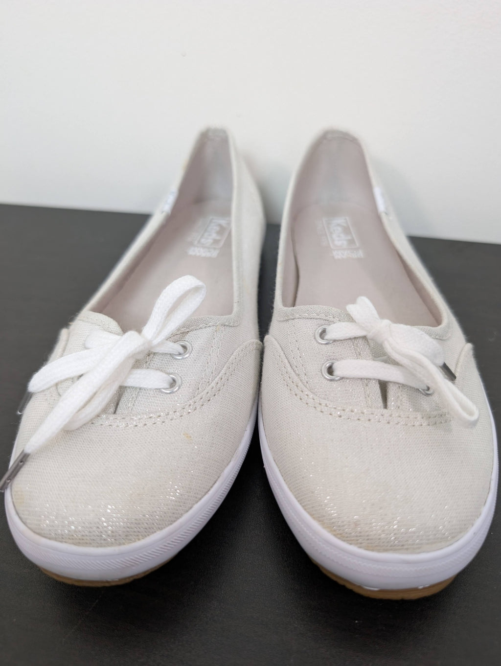 Keds metallic ballerina sneakers - 7