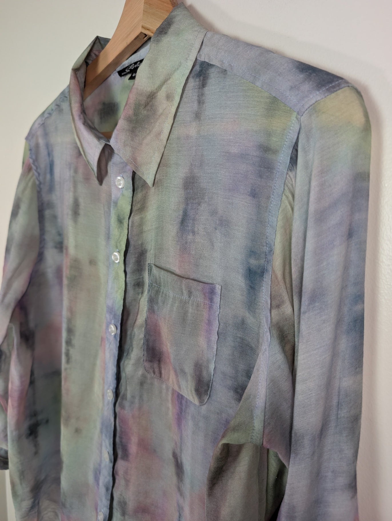 Charlie B button blouse - L
