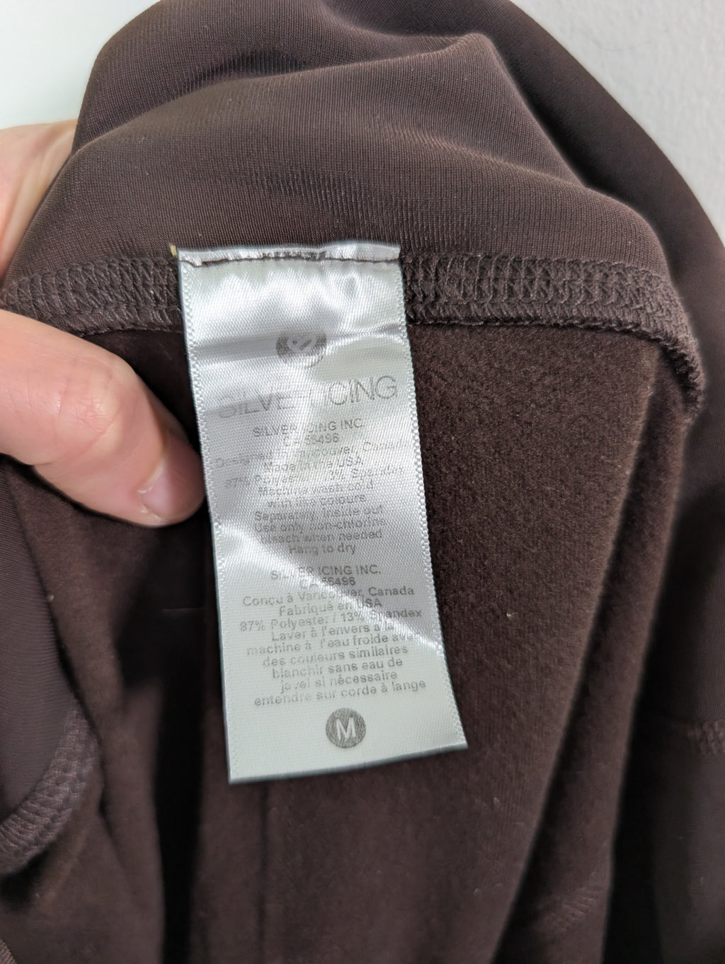 Silver Icing brown leggings - M