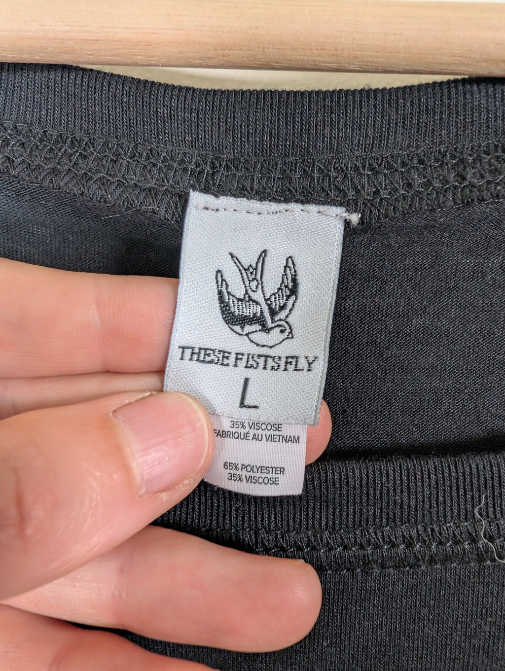 These Fists Fly long-sleeve - L