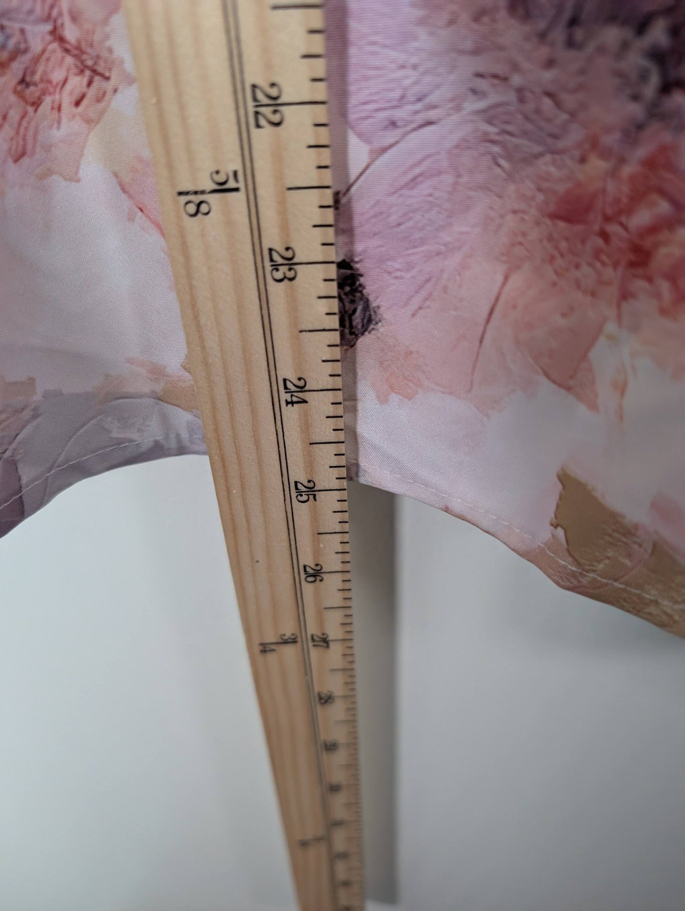 Unknown brand pink floral button up - M