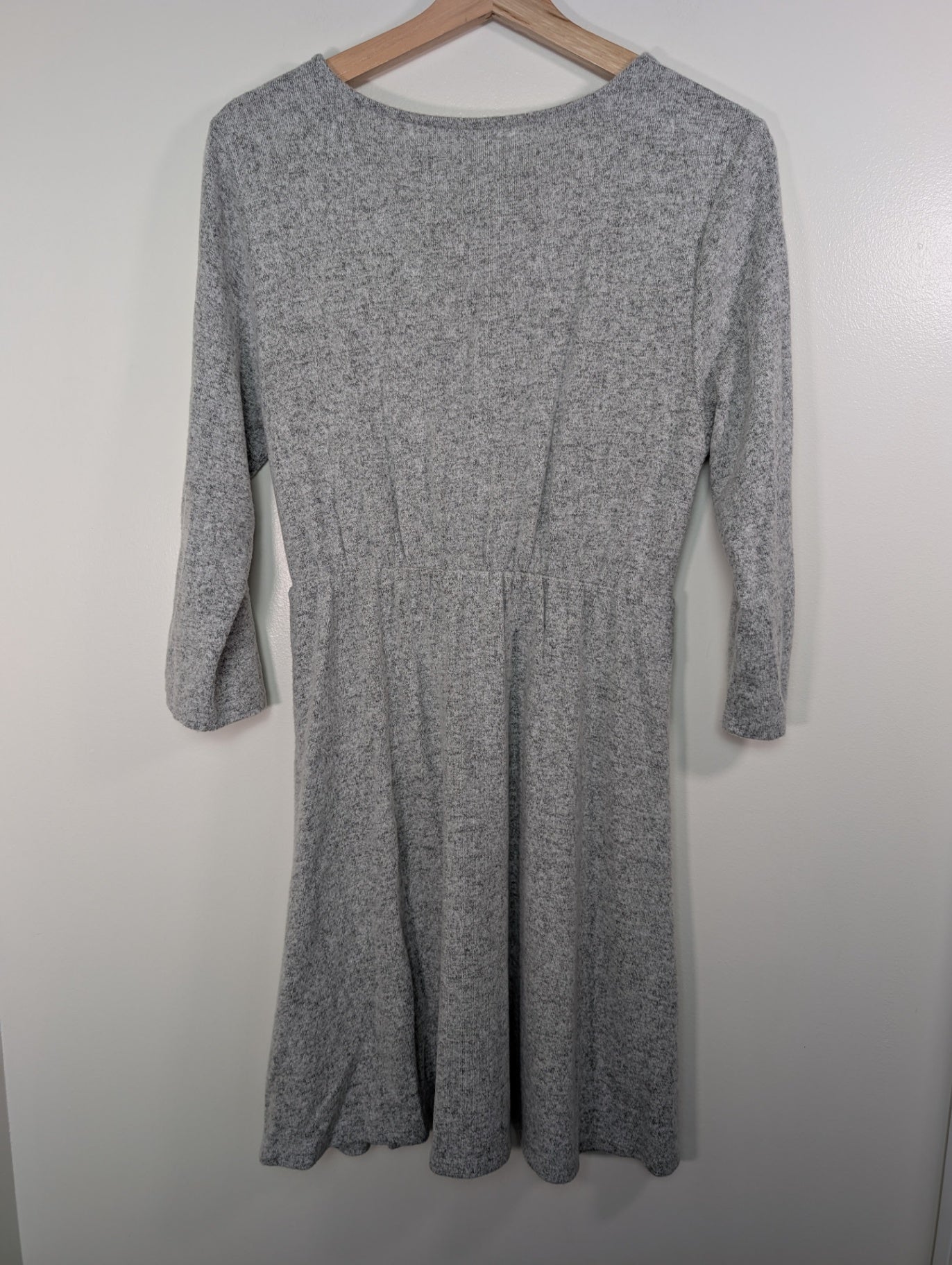 Design Lab grey knit dress - M