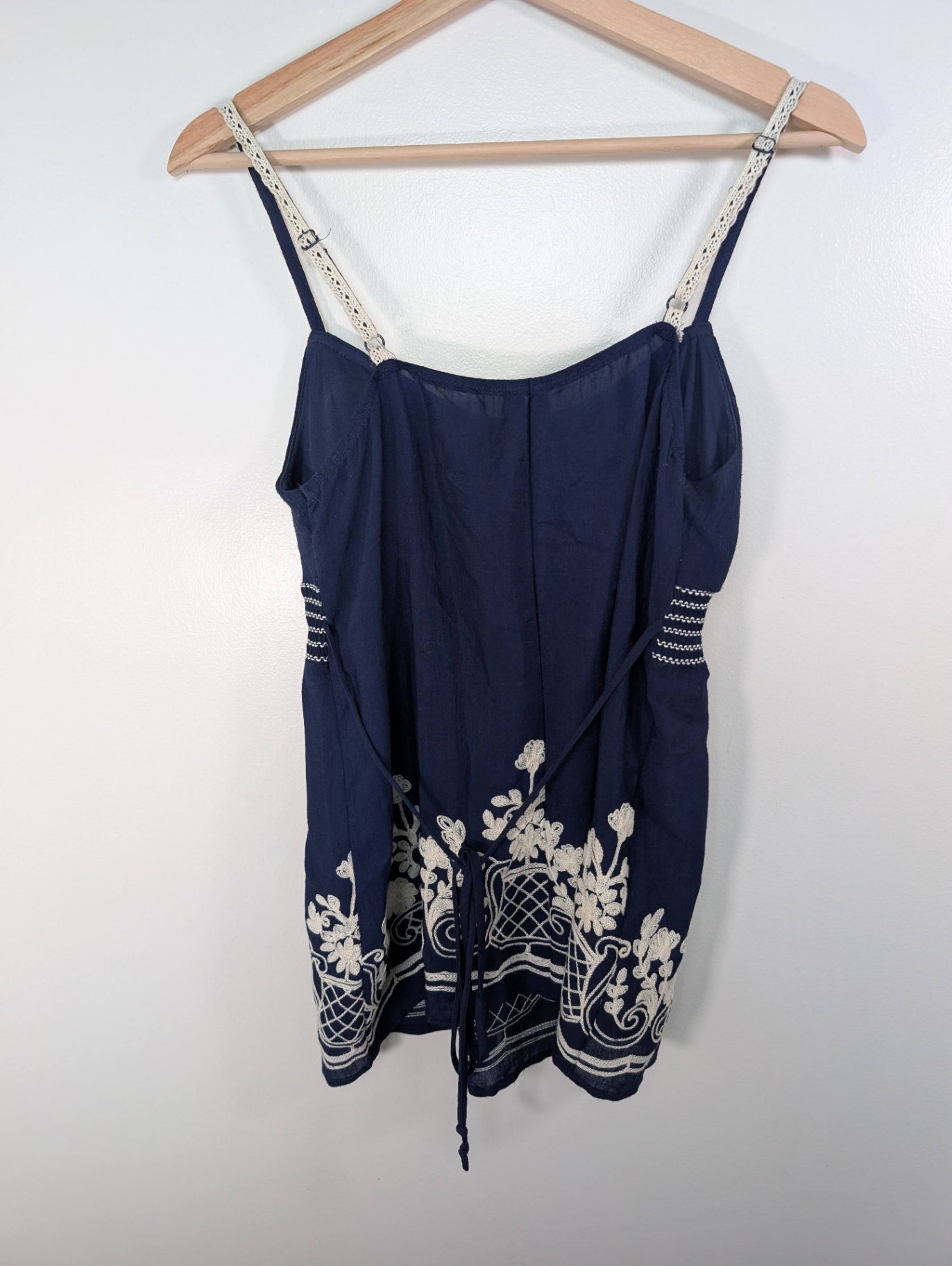 heartsoul navy blouse - M
