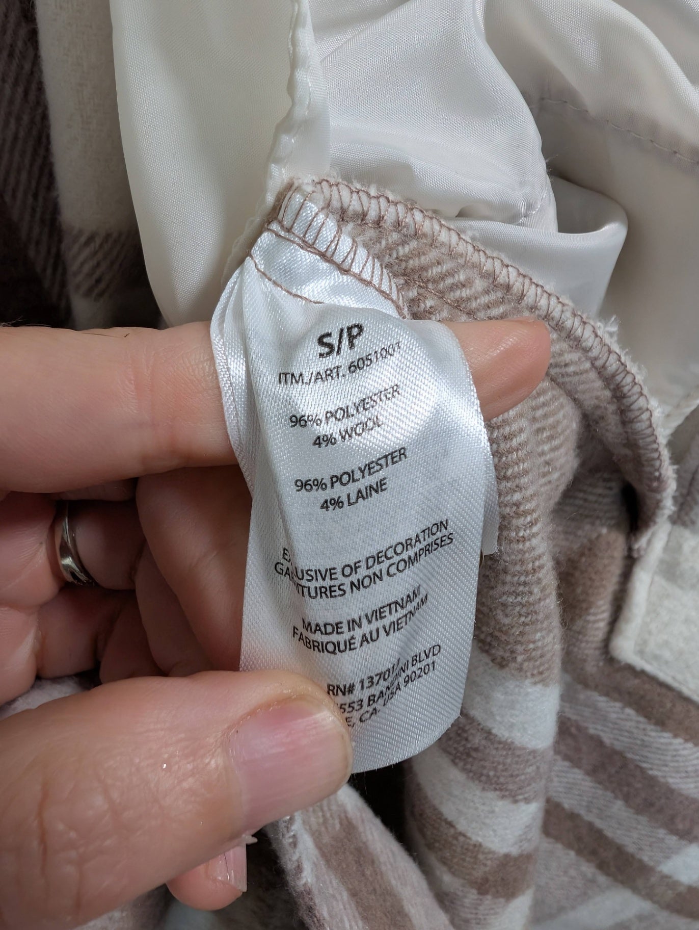 Banana Republic brown shacket - S