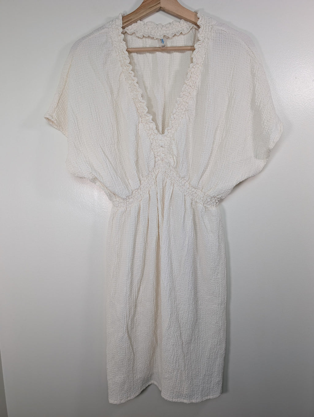 La Vie en Rose Aqua coverup dress - M