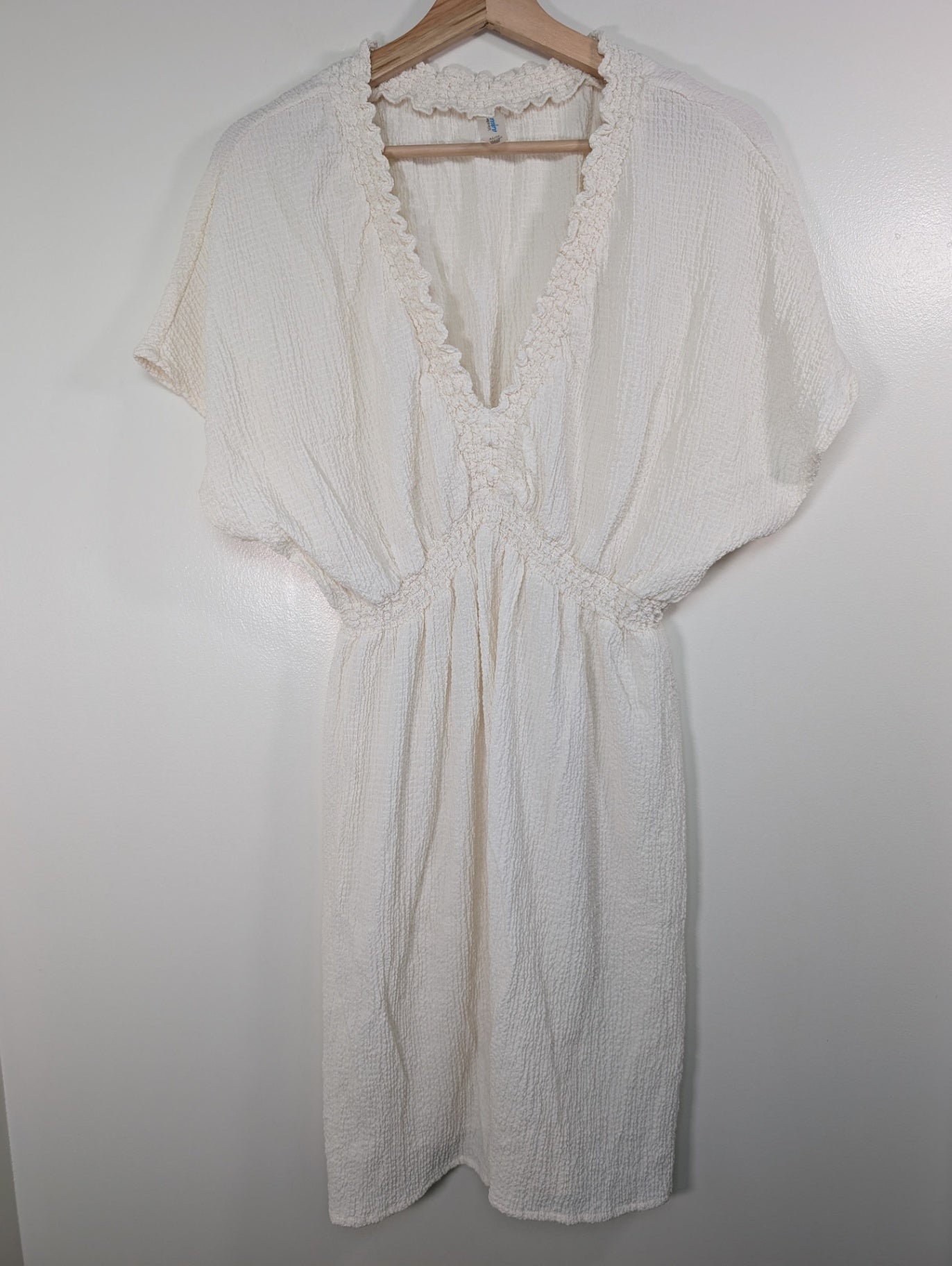 La Vie en Rose Aqua coverup dress - M