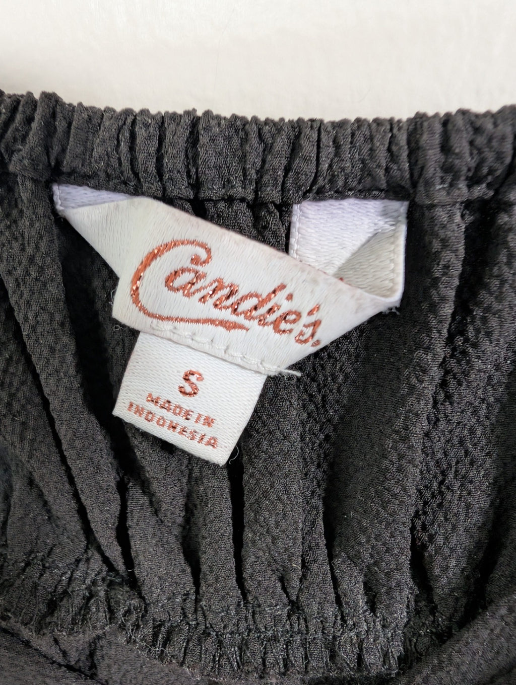 Candie's black blouse - S