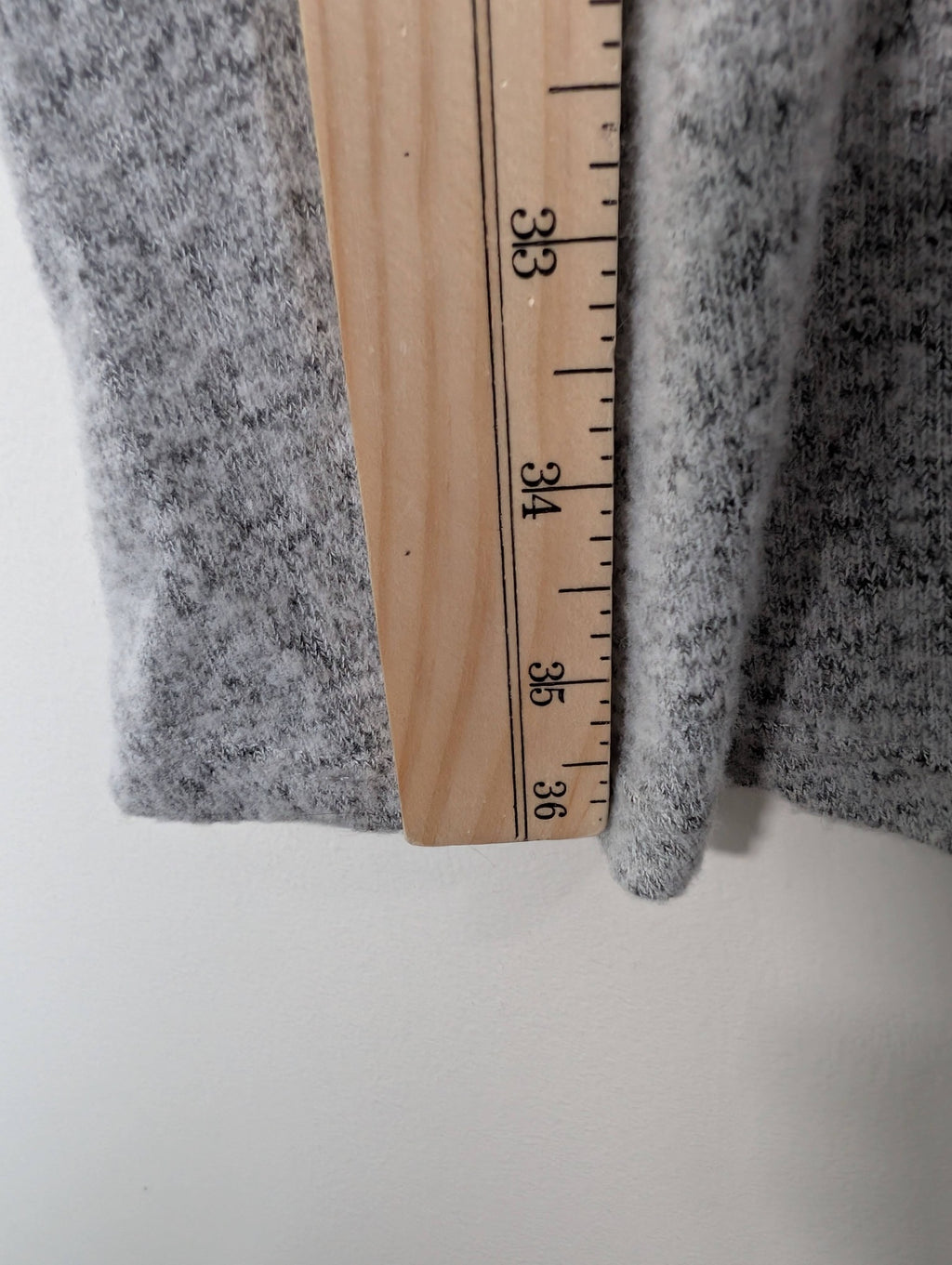 Design Lab grey knit dress - M