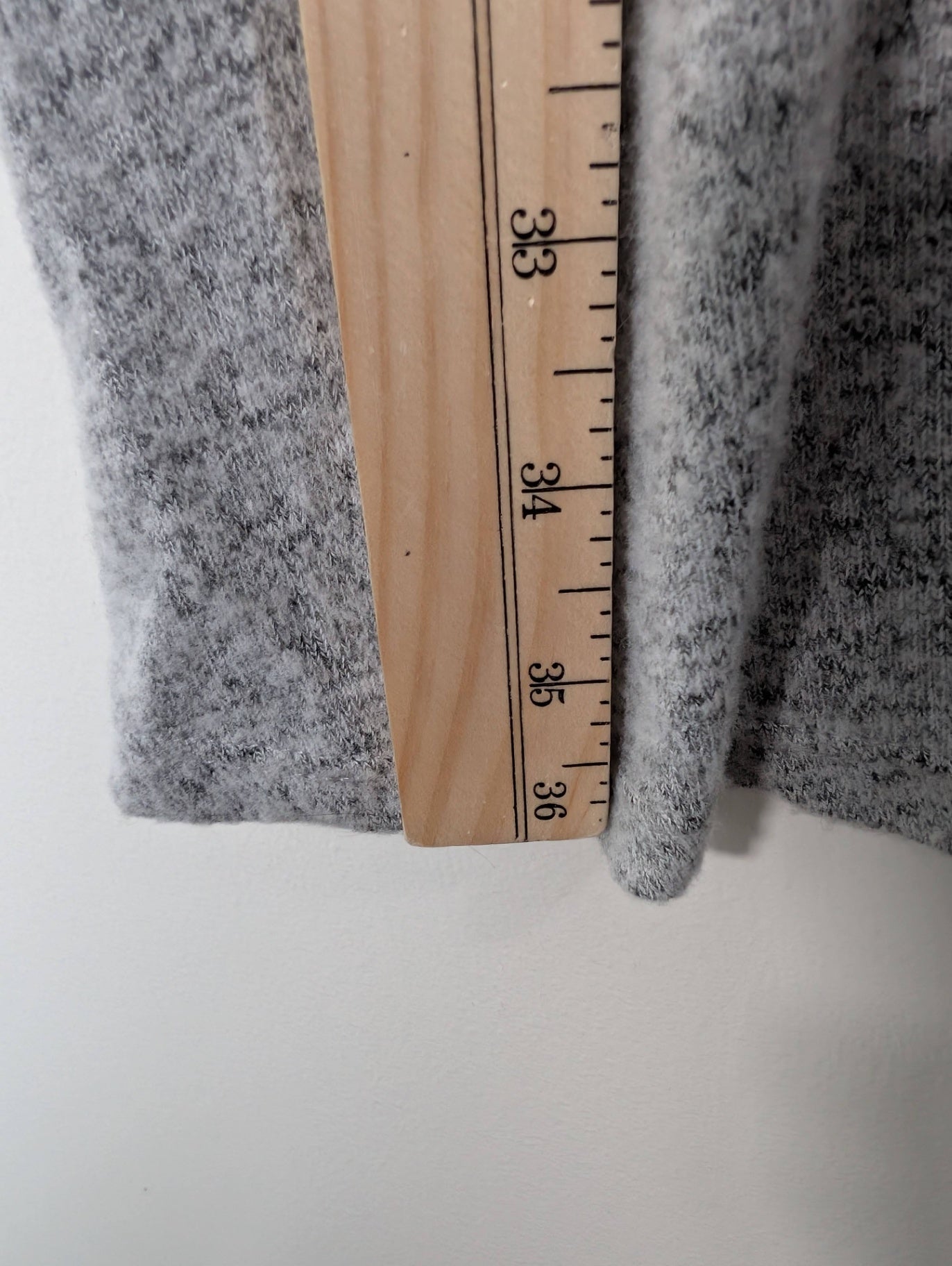 Design Lab grey knit dress - M