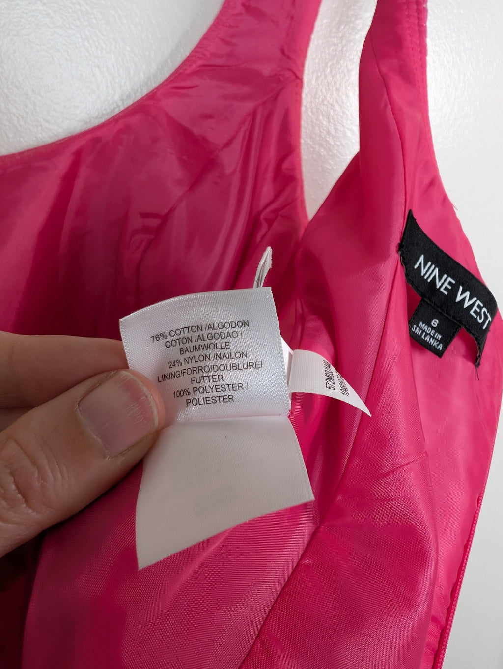 NWT Nine West pink dress - 6