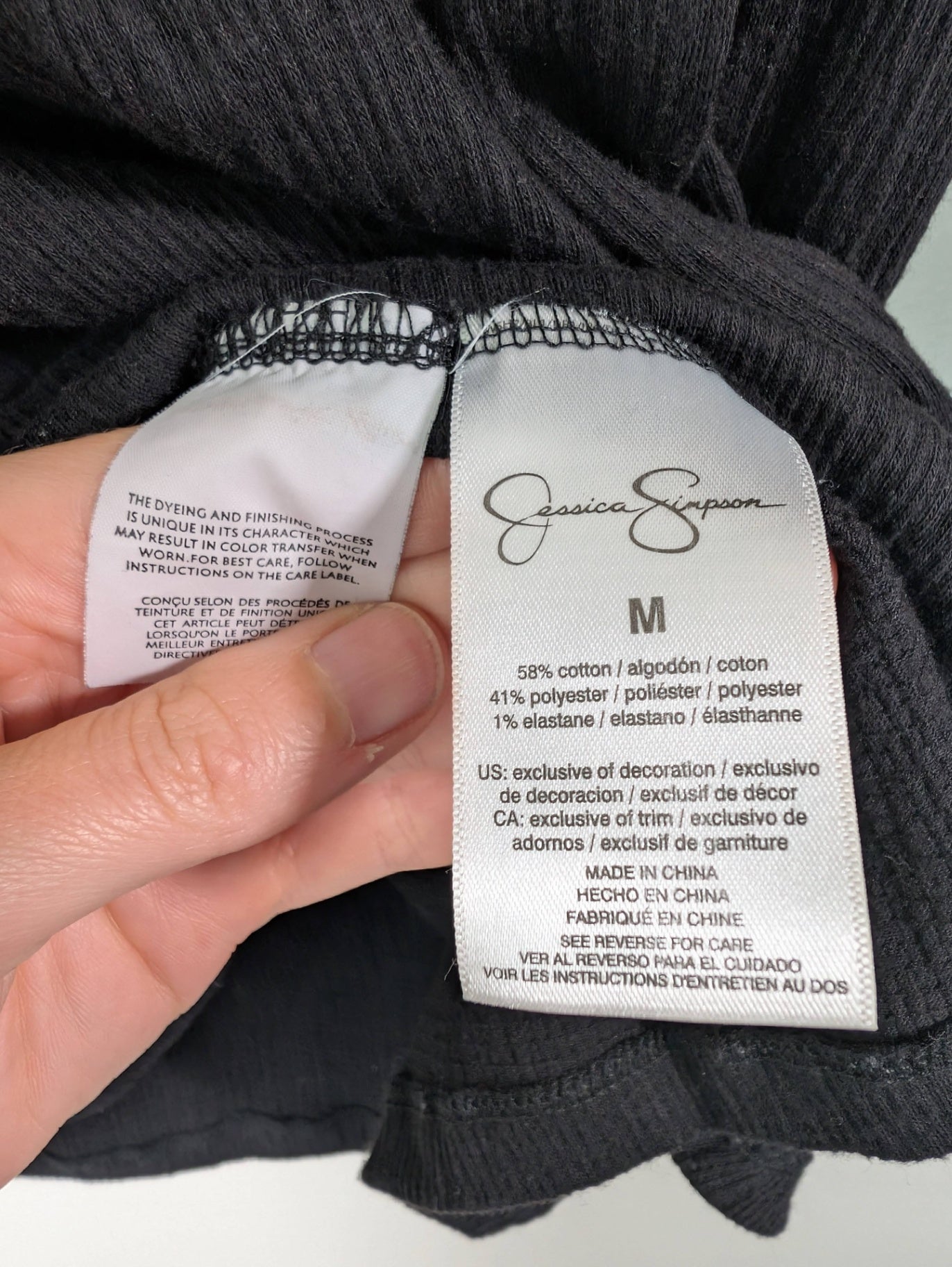 Jessica Simpson black blouse - M