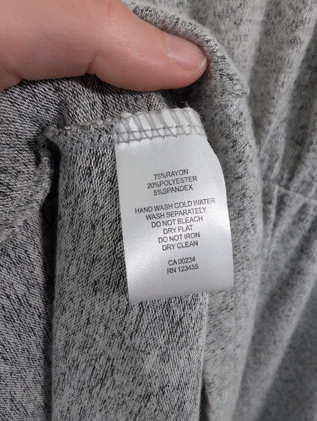 Design Lab grey knit dress - M