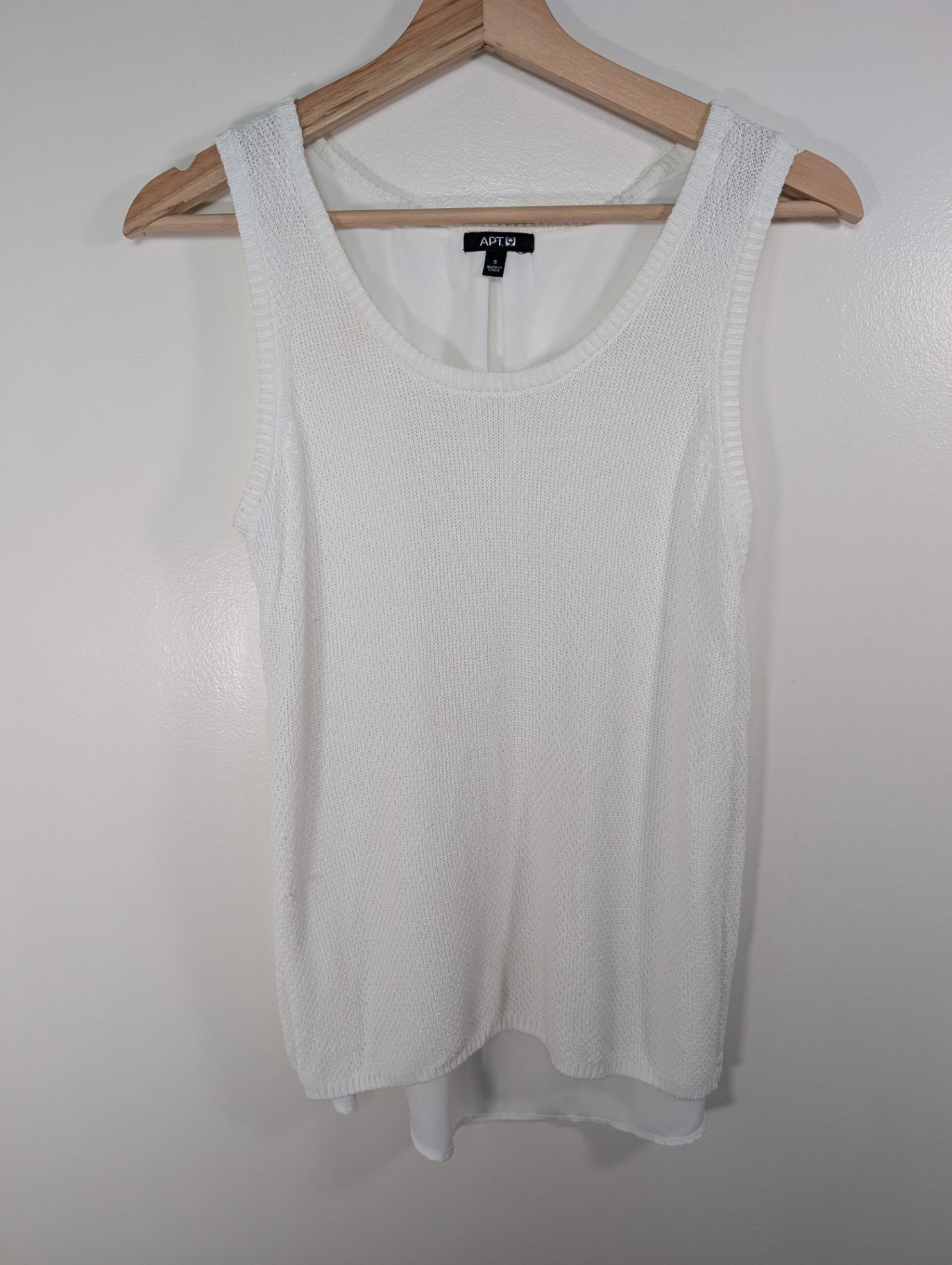 APT.9 knit blouse - S