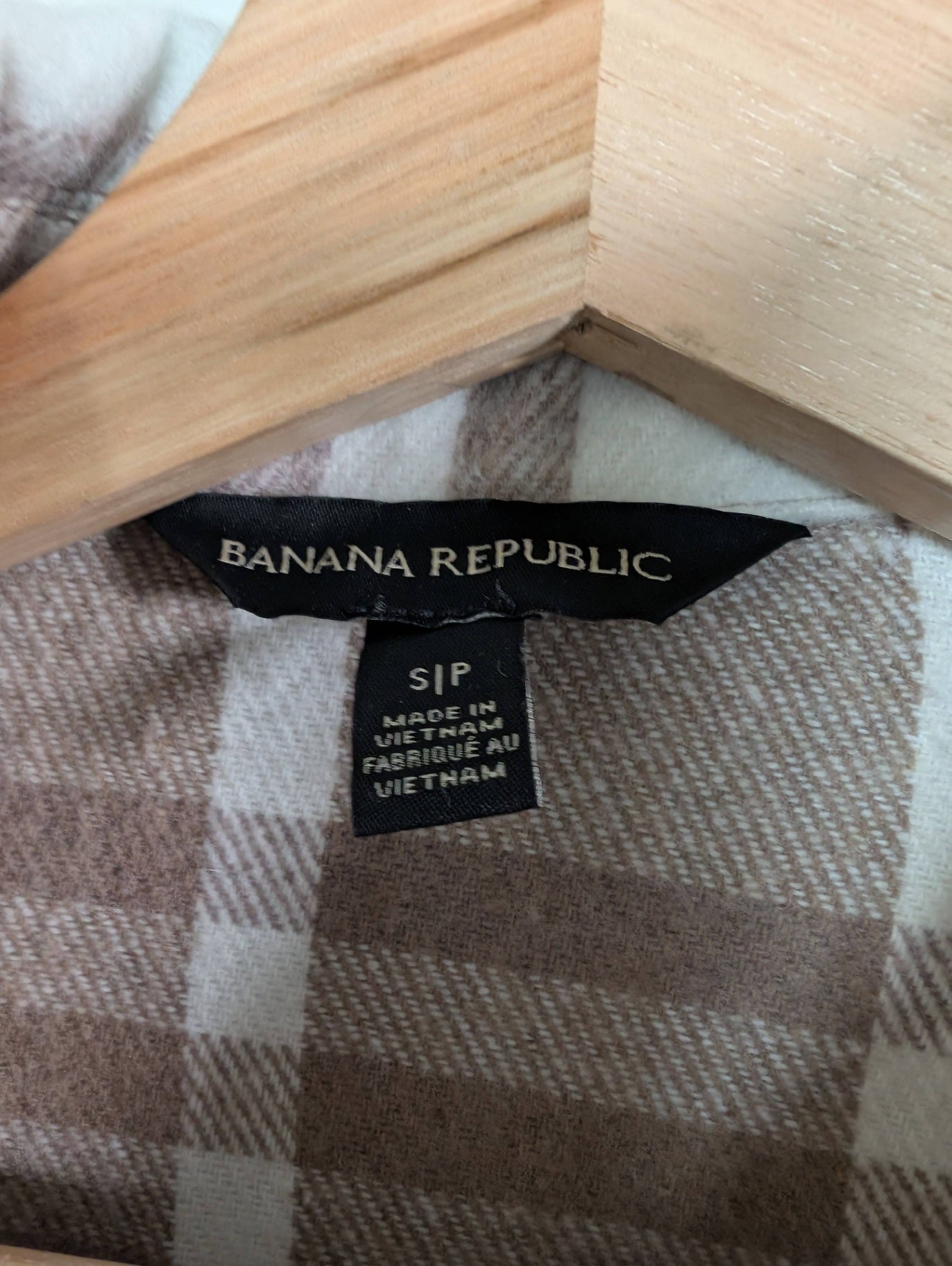Banana Republic brown shacket - S