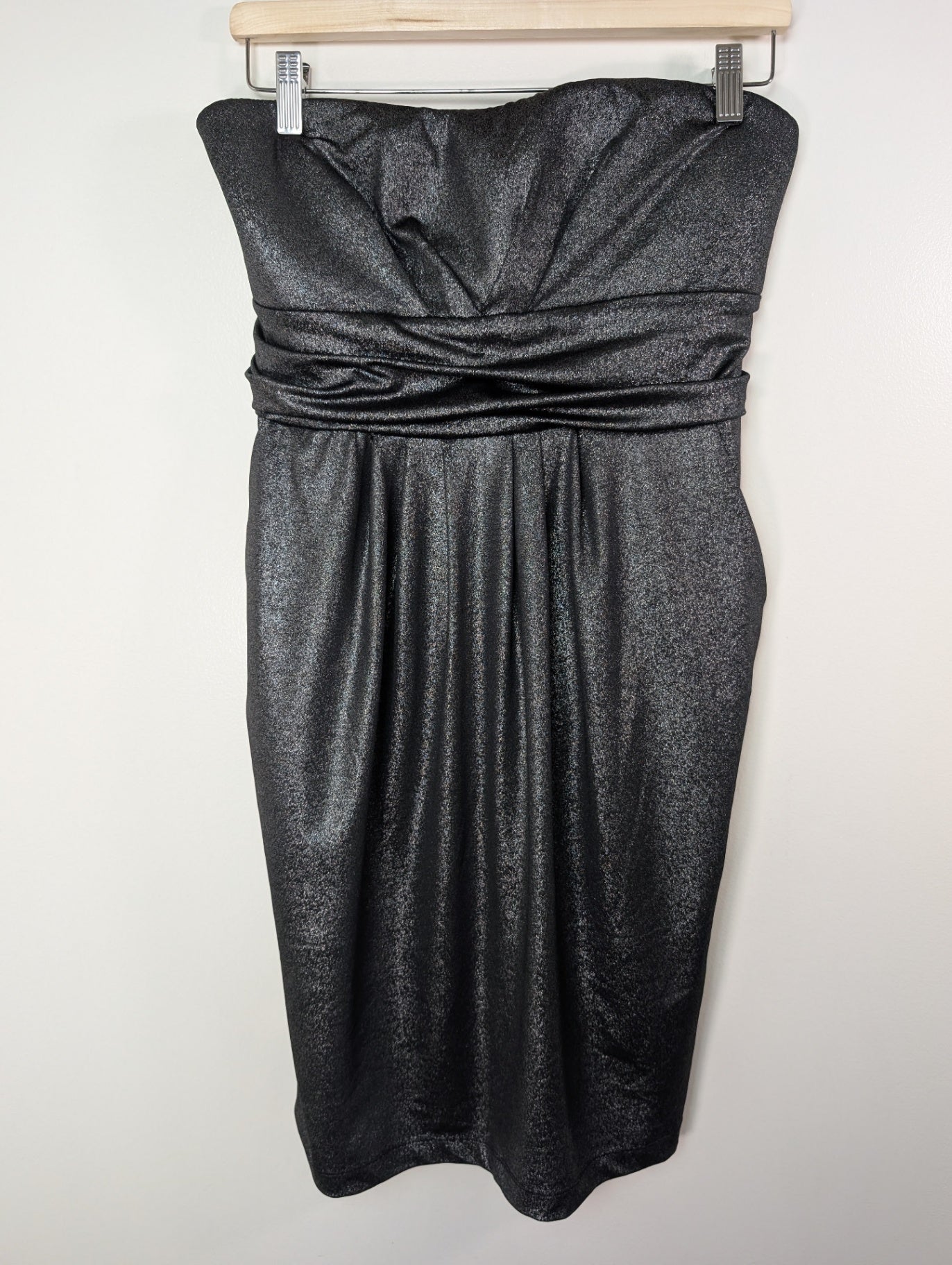 Kismet metallic strapless dress - XL