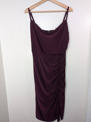 NWT Le Château plum dress - XXL