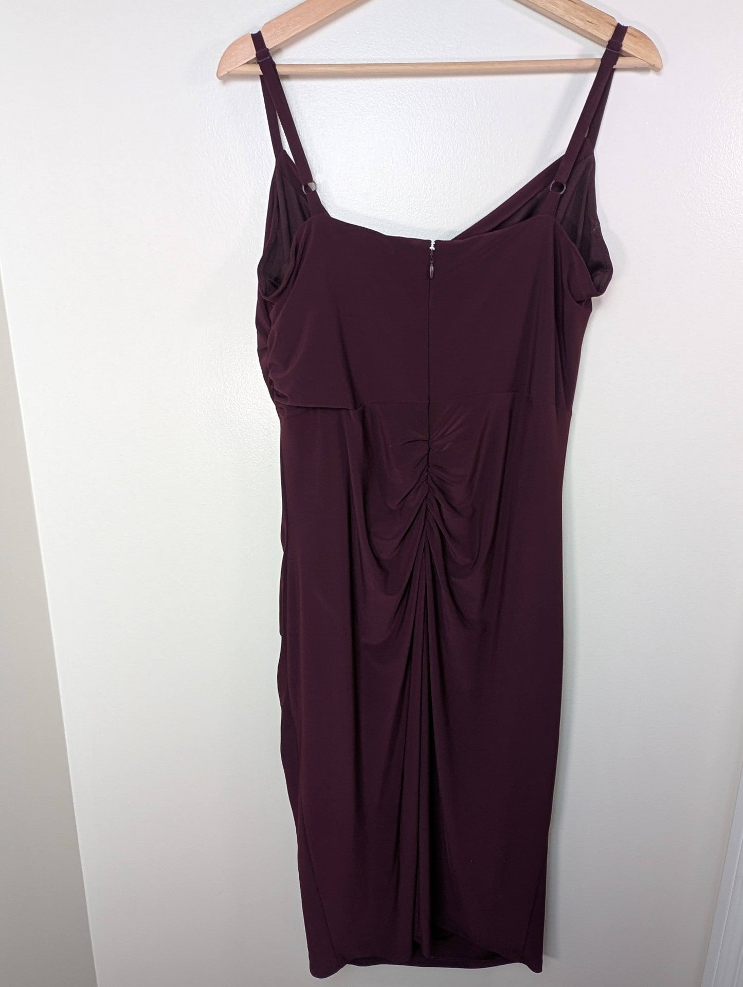 NWT Le Château plum dress - XXL