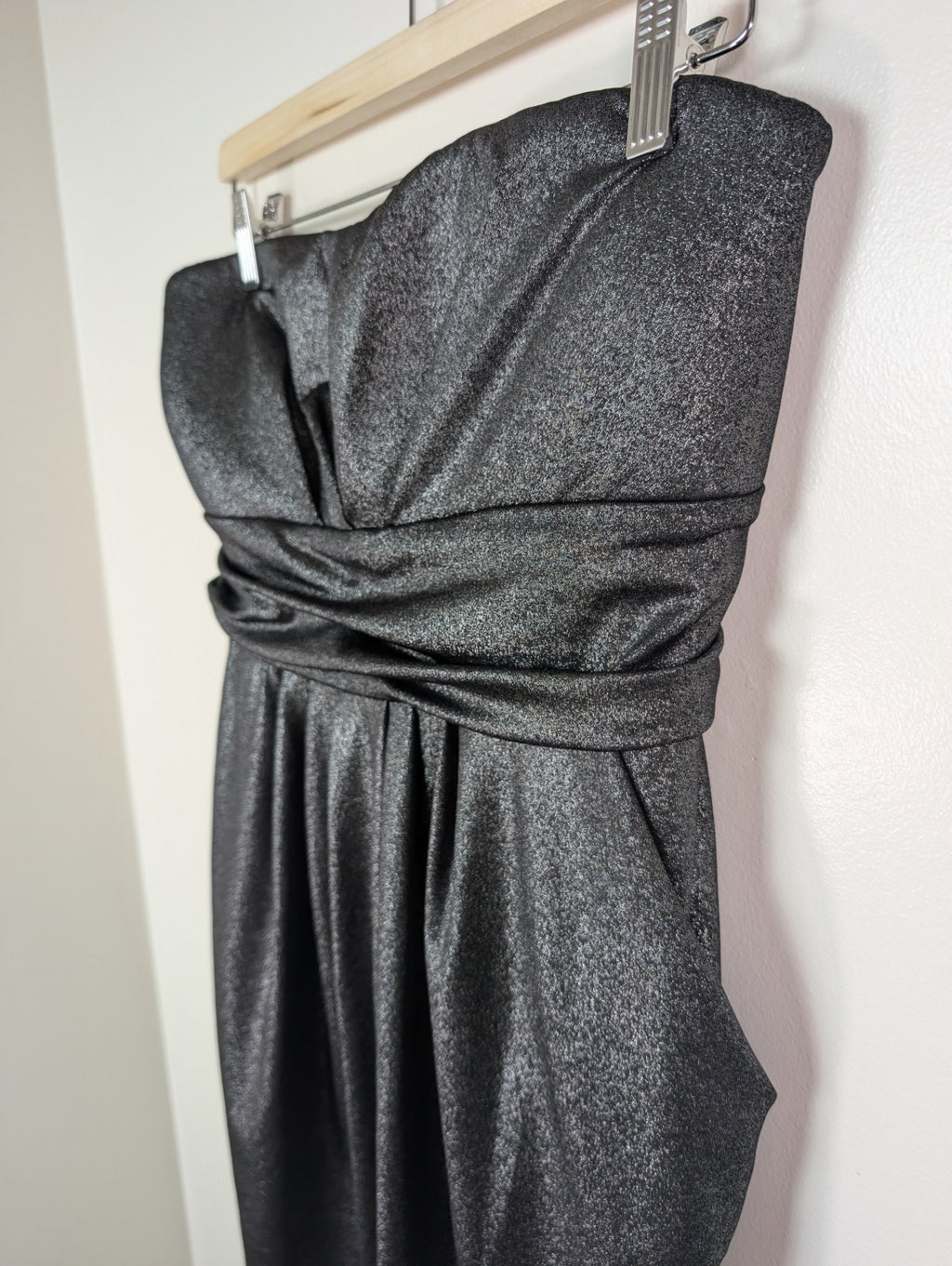 Kismet metallic strapless dress - XL