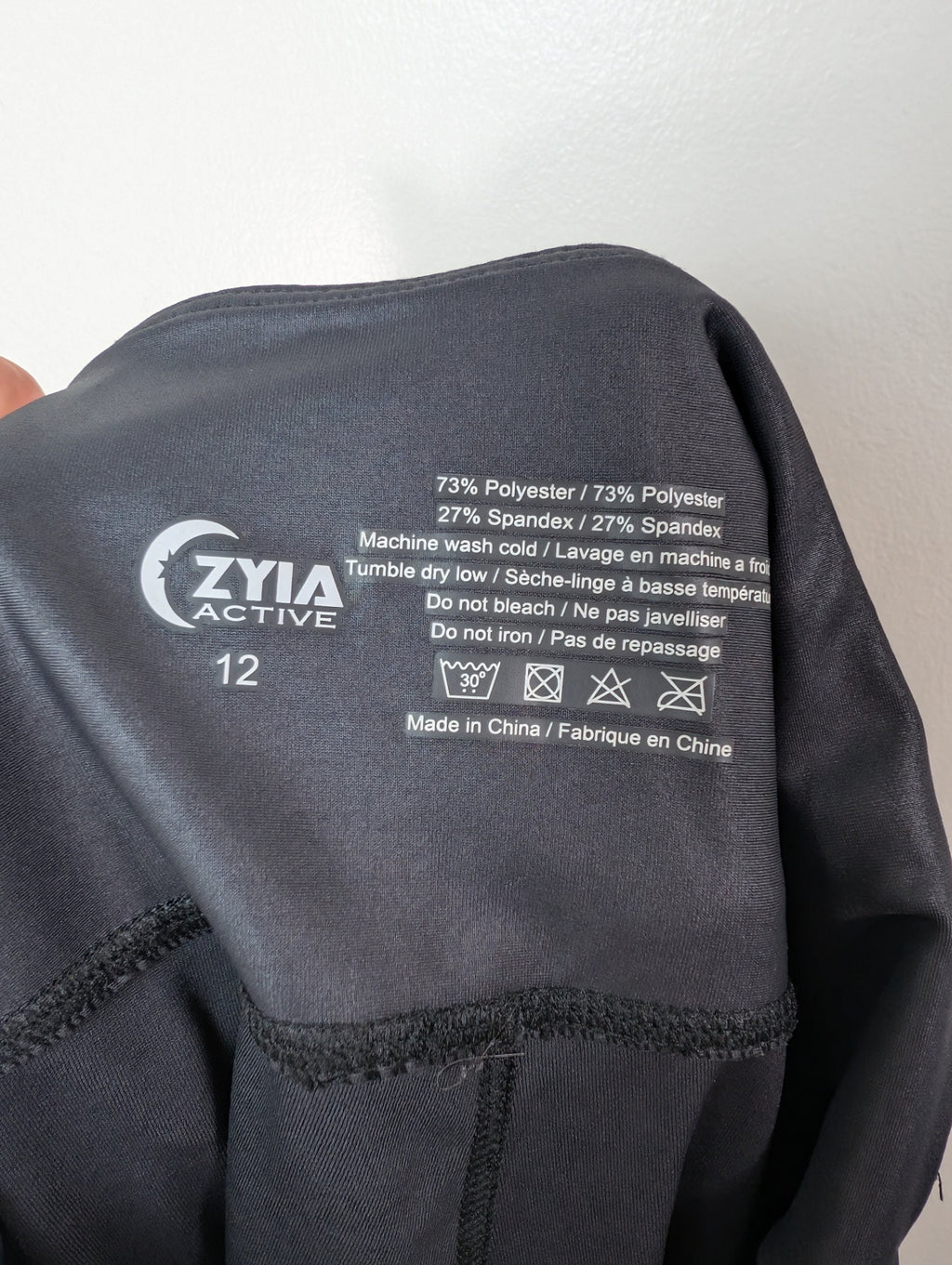 Zyia black leggings - 12