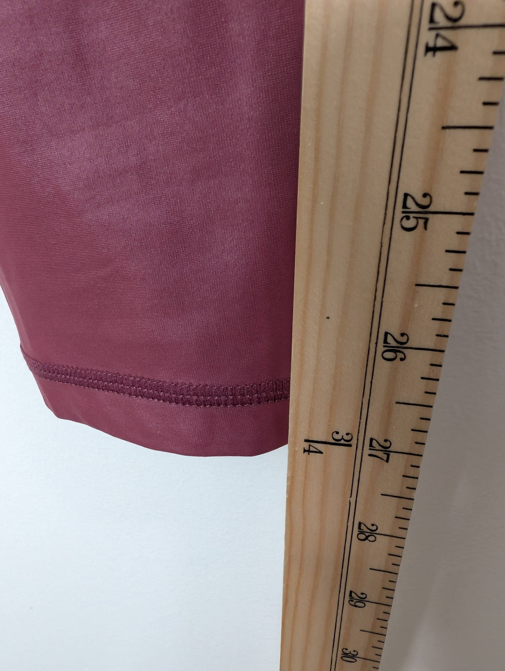 Zyia burgundy leggings - 12