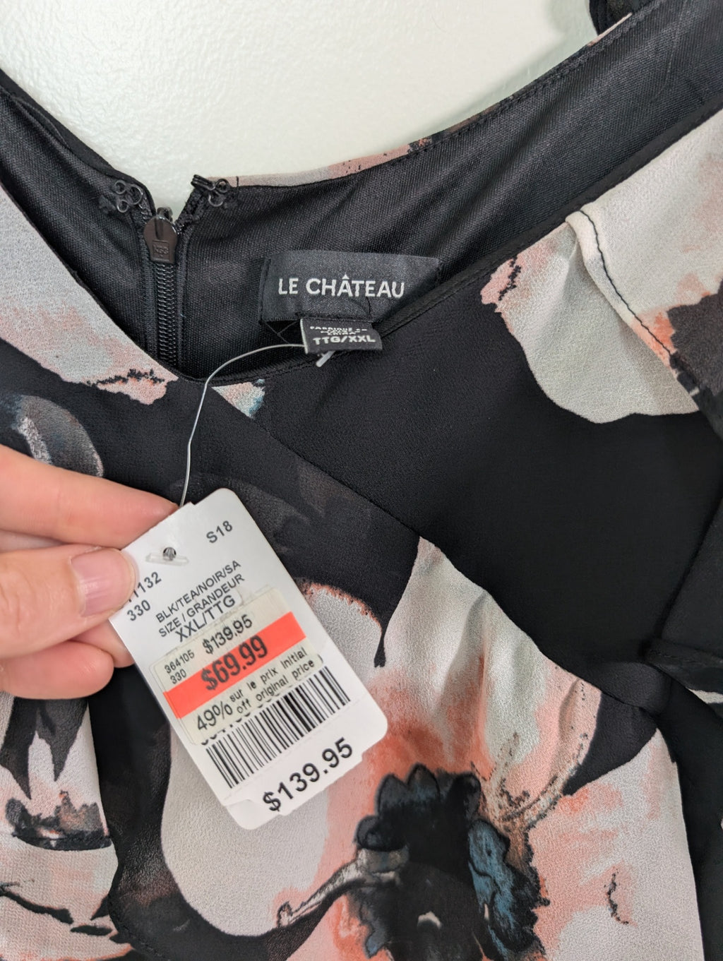 NWT Le Château floral dress - XXL