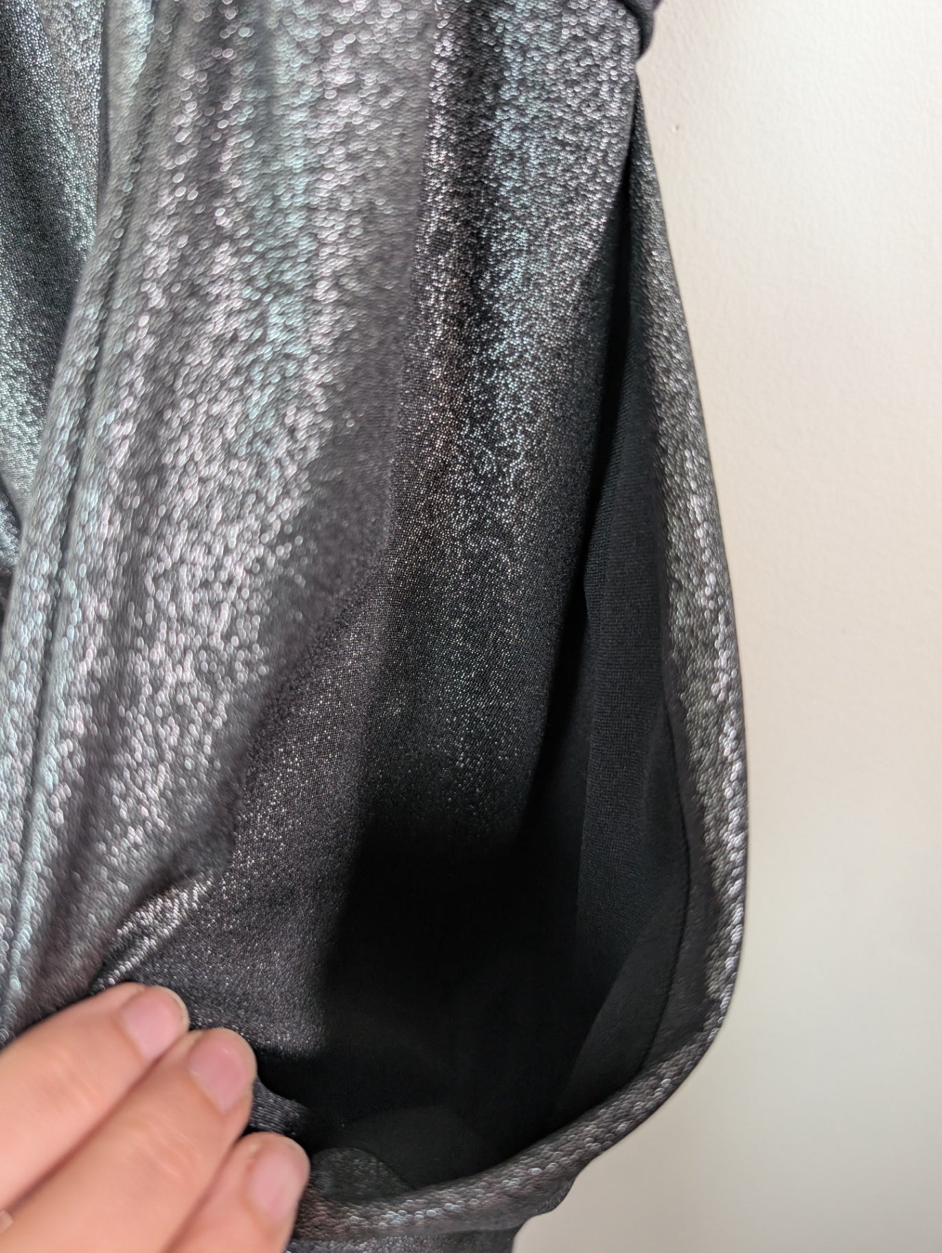 Kismet metallic strapless dress - XL
