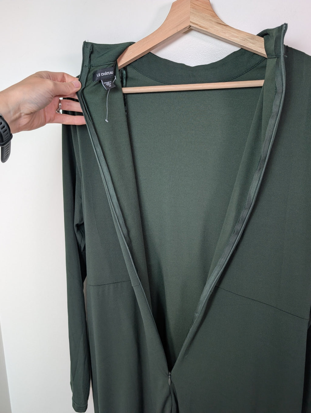 Le Château green dress - 1X