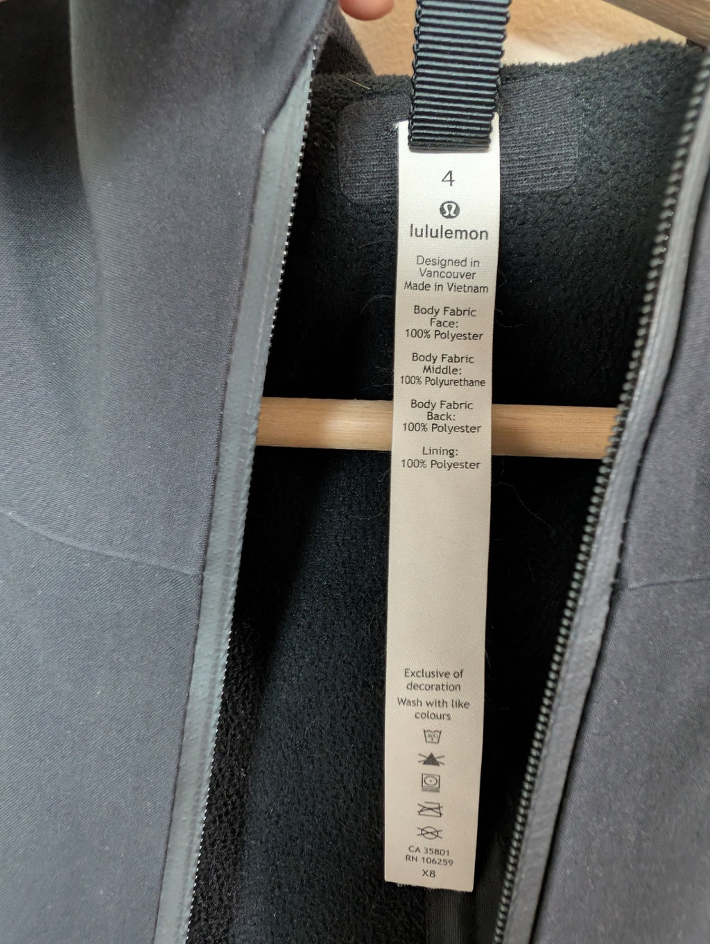 Lululemon glyde along softshell- 4