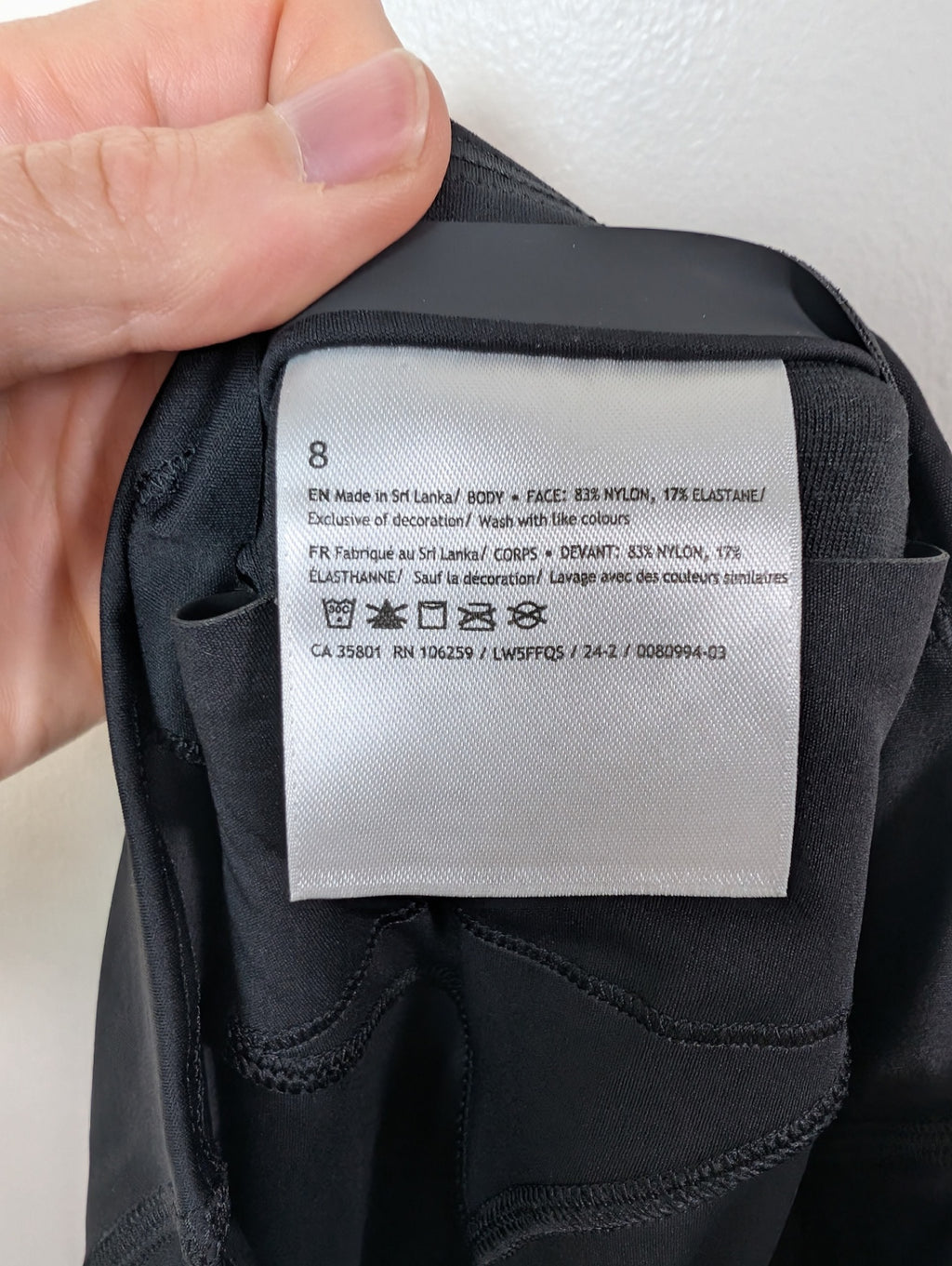 Lululemon black leggings - 8