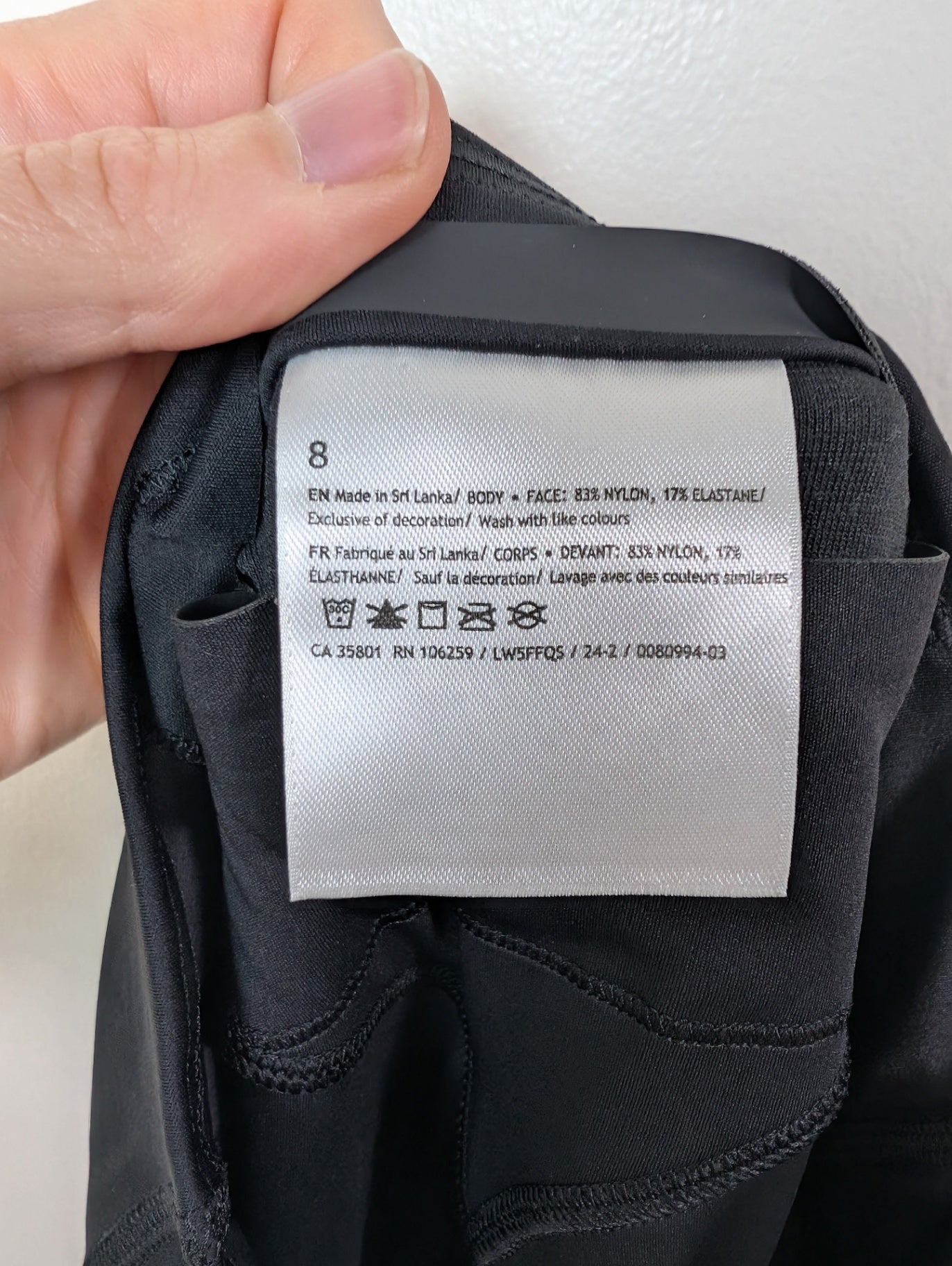 Lululemon black leggings - 8