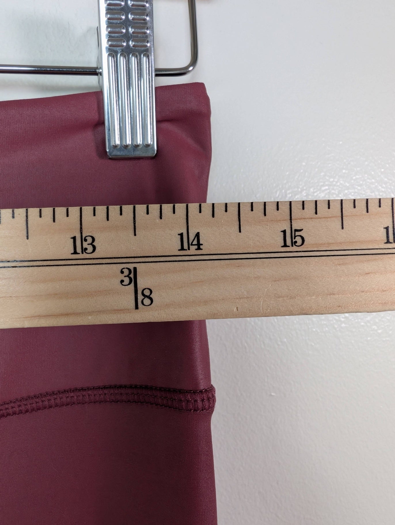 Zyia burgundy leggings - 12