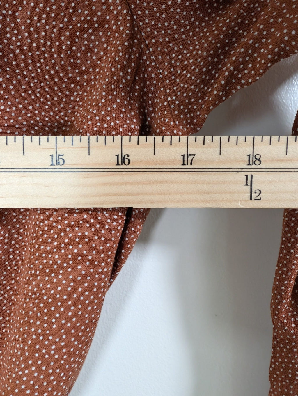 Abercrombie & Fitch brown wrap dress - M