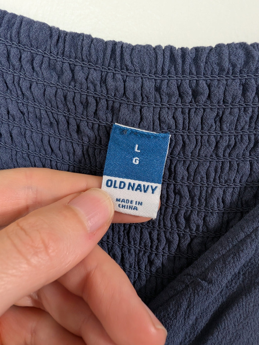 Old Navy blue maxi dress - L