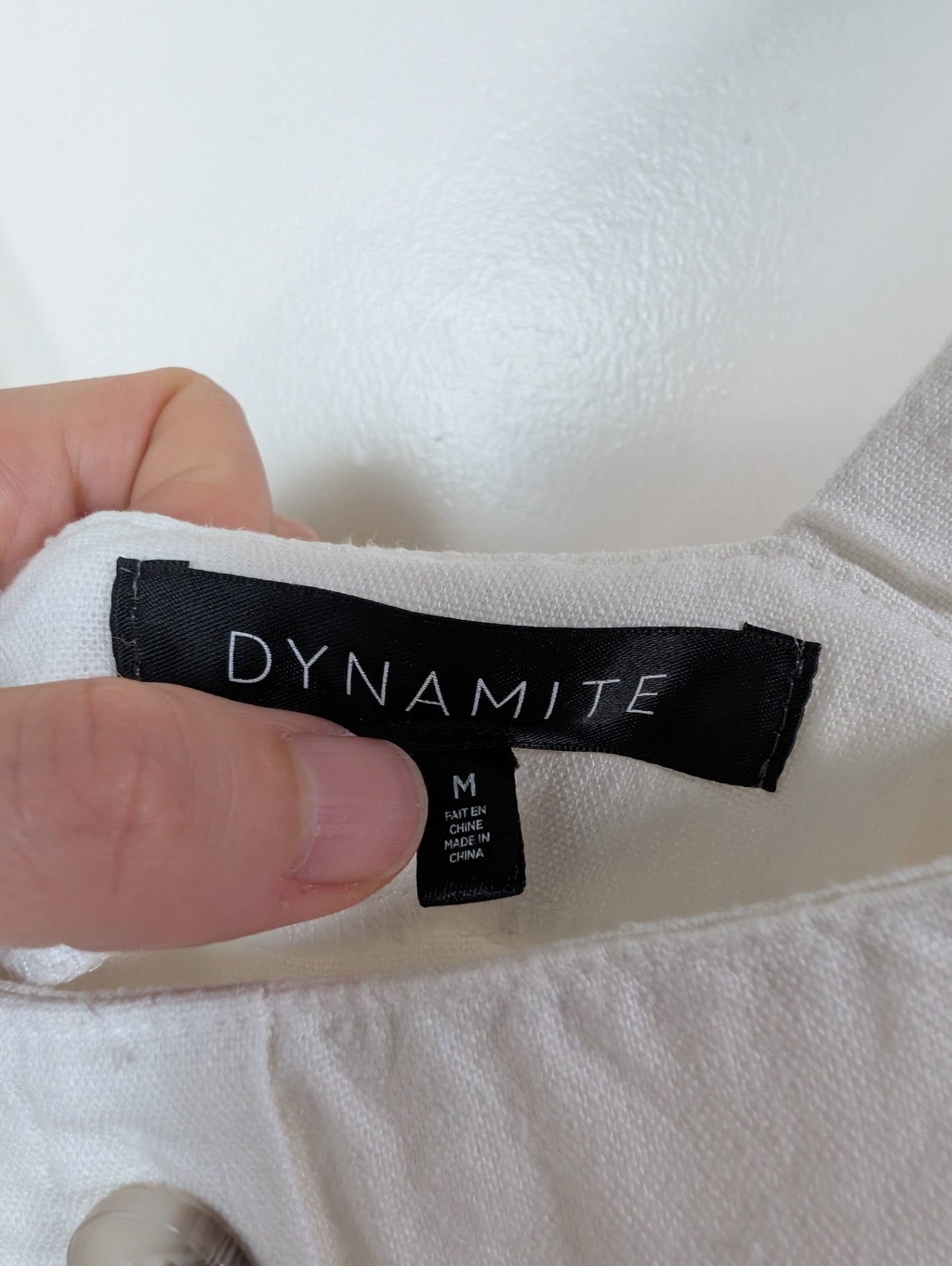 Dynamite white dress - M