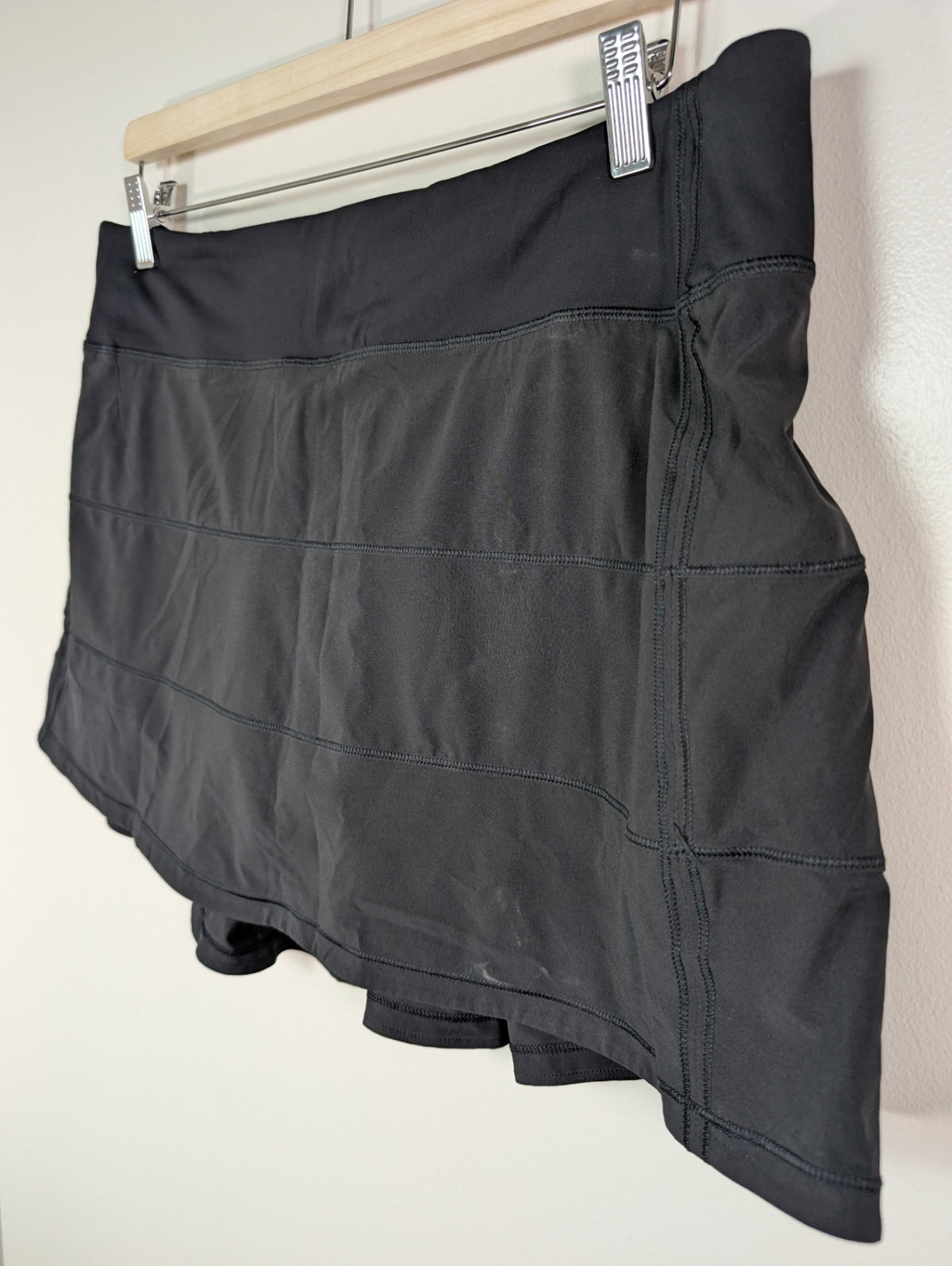 Lululemon pace rival skirt black - 12