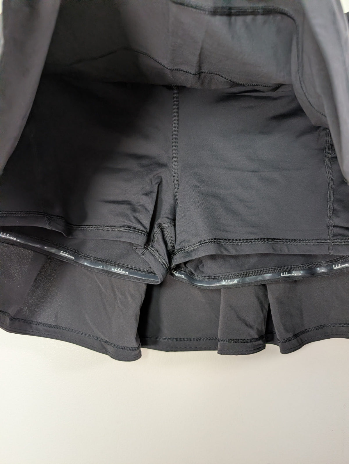 Lululemon pace rival skirt black - 12