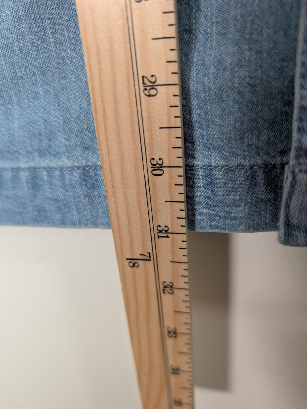 NWT Belle Vere denim skirt - 16