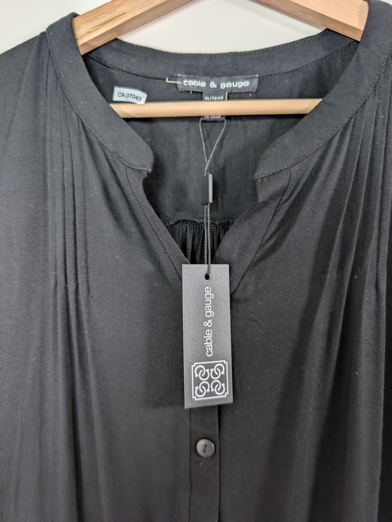 NWT cable & gauge blouse - XL