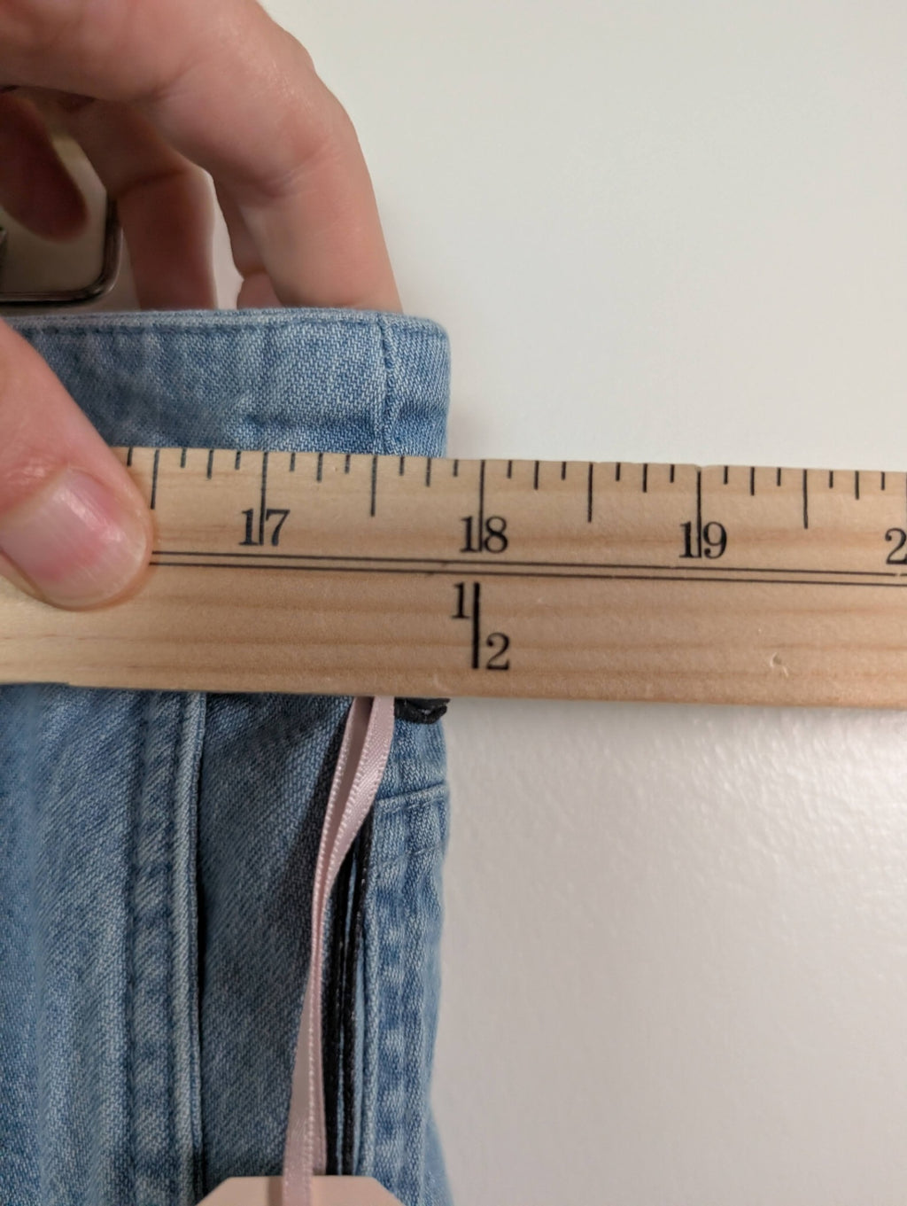 NWT Belle Vere denim skirt - 16