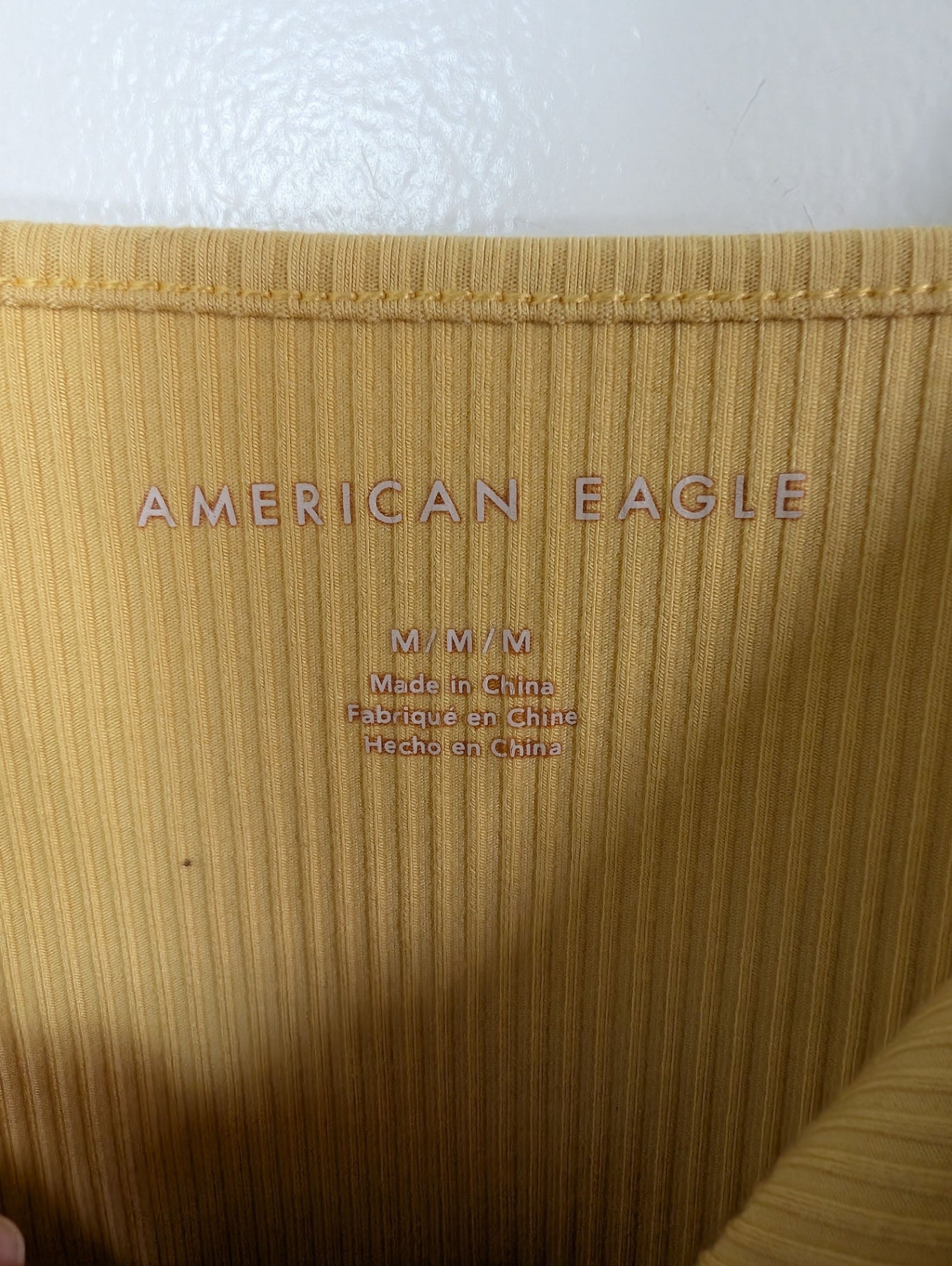 American Eagle yellow tank - M
