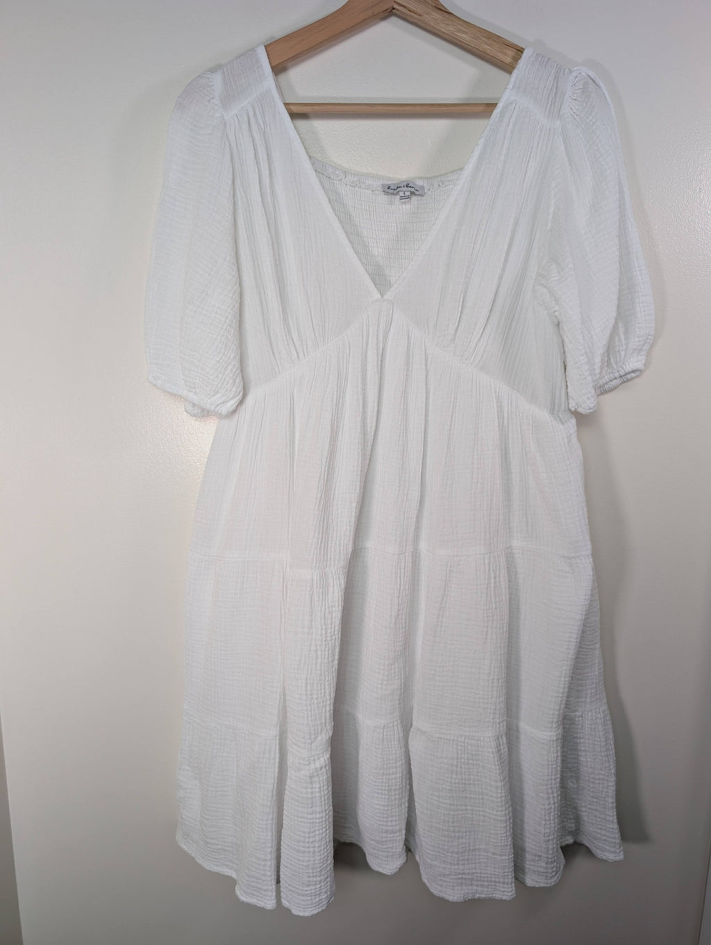 hunter & brown white dress - L