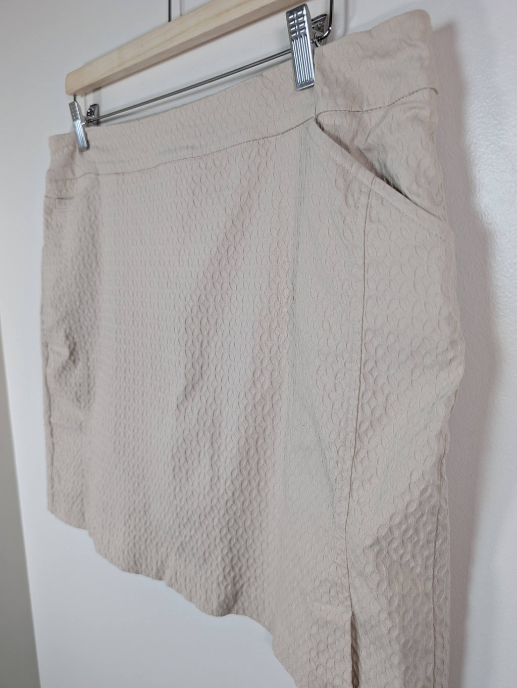 S.C. & Co. beige skort - 14