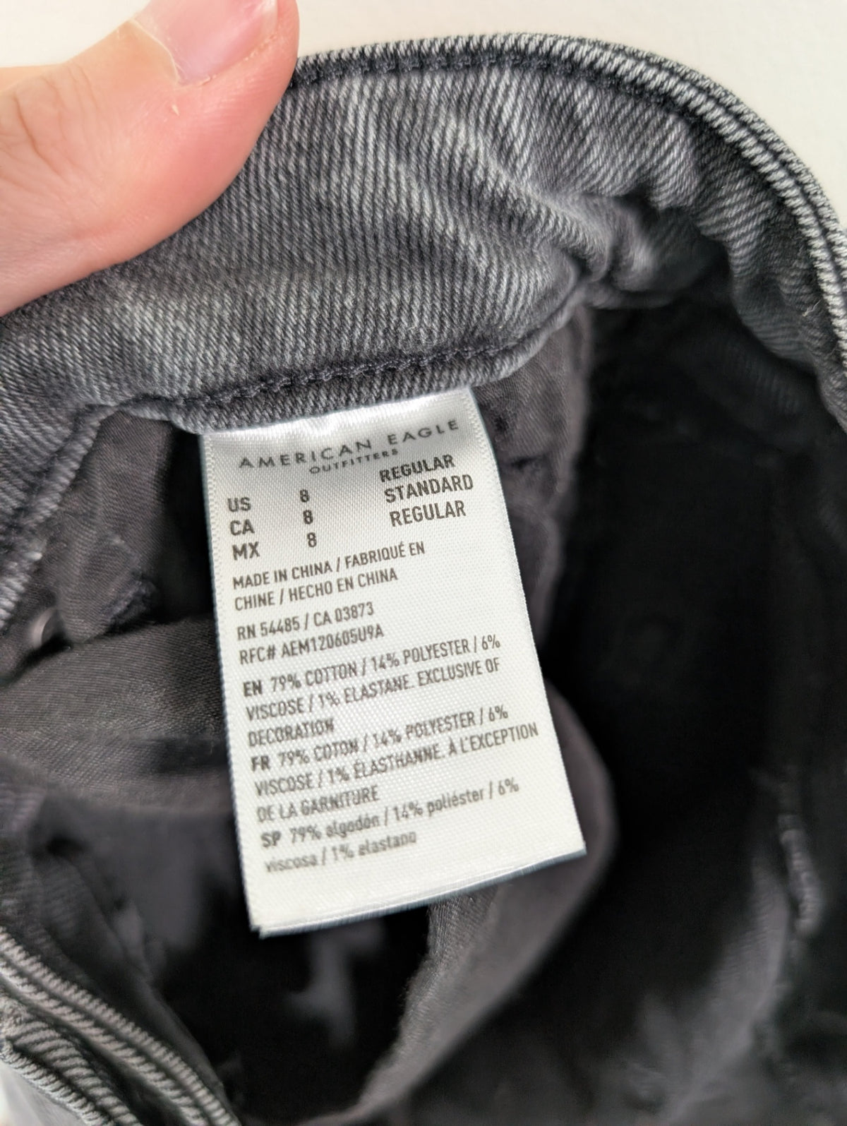 American Eagle black jeans - 8