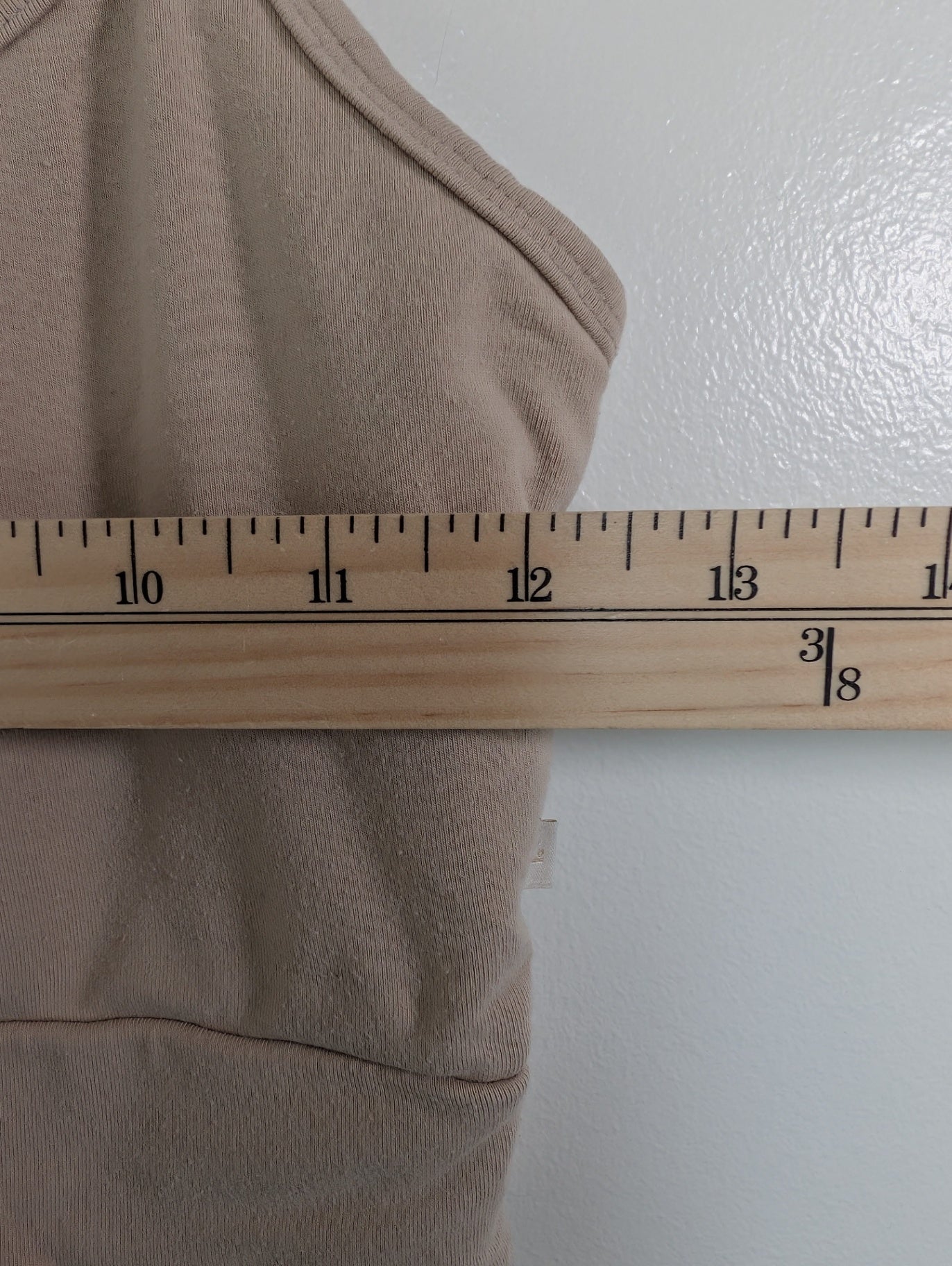 Jax + Lennon beige tank - M