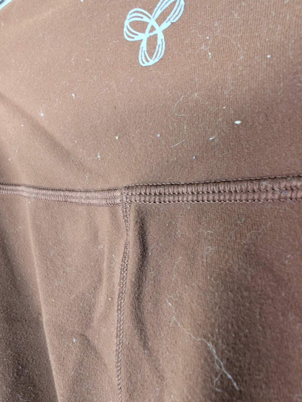 TNA brown leggings - M