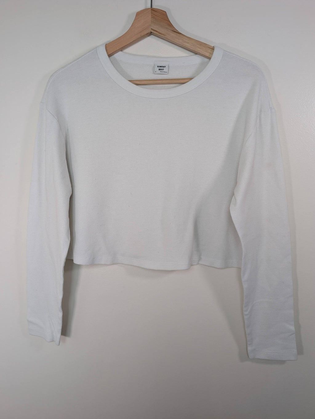 Sunday Best waffle long-sleeve - S
