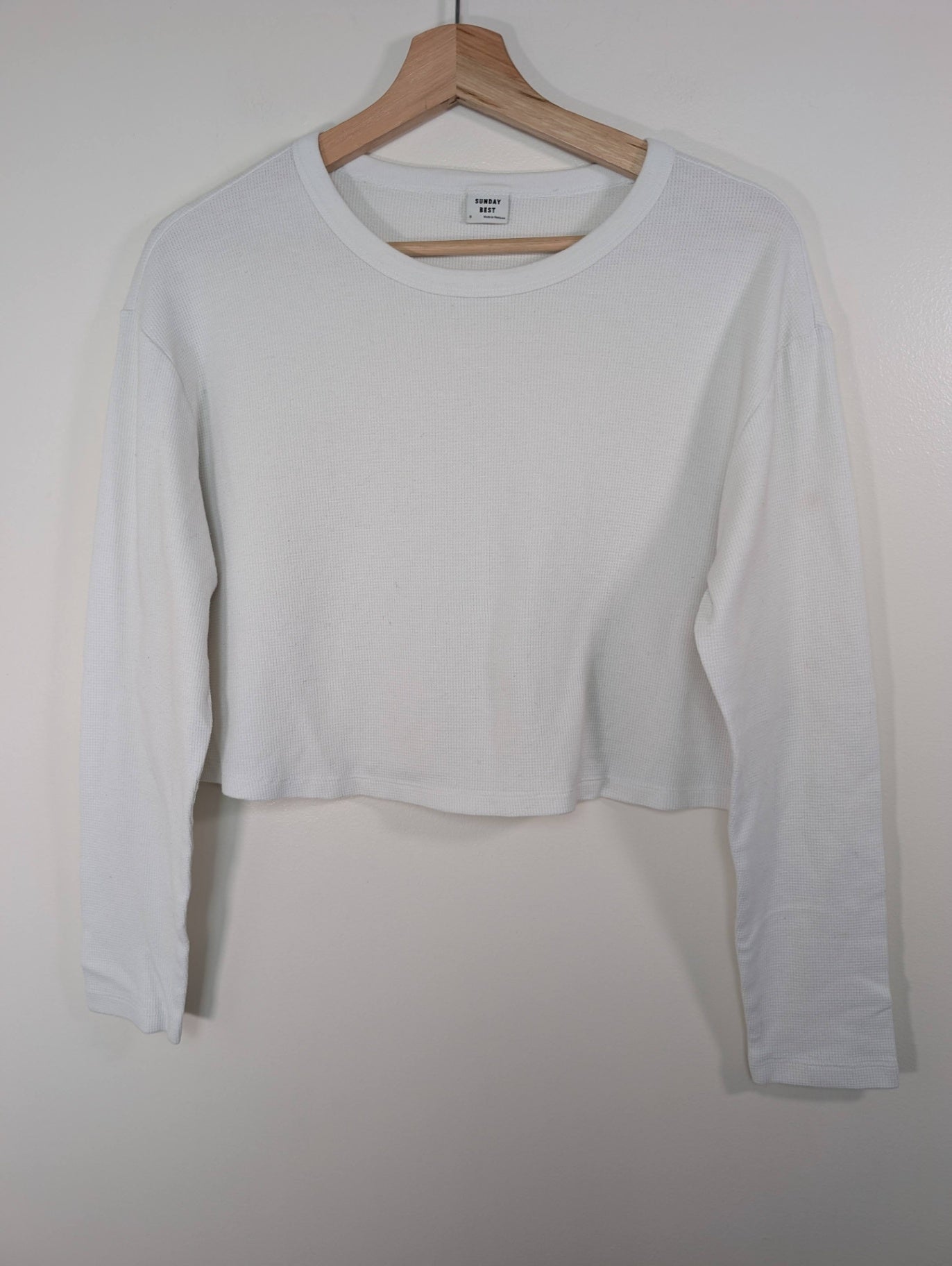 Sunday Best waffle long-sleeve - S