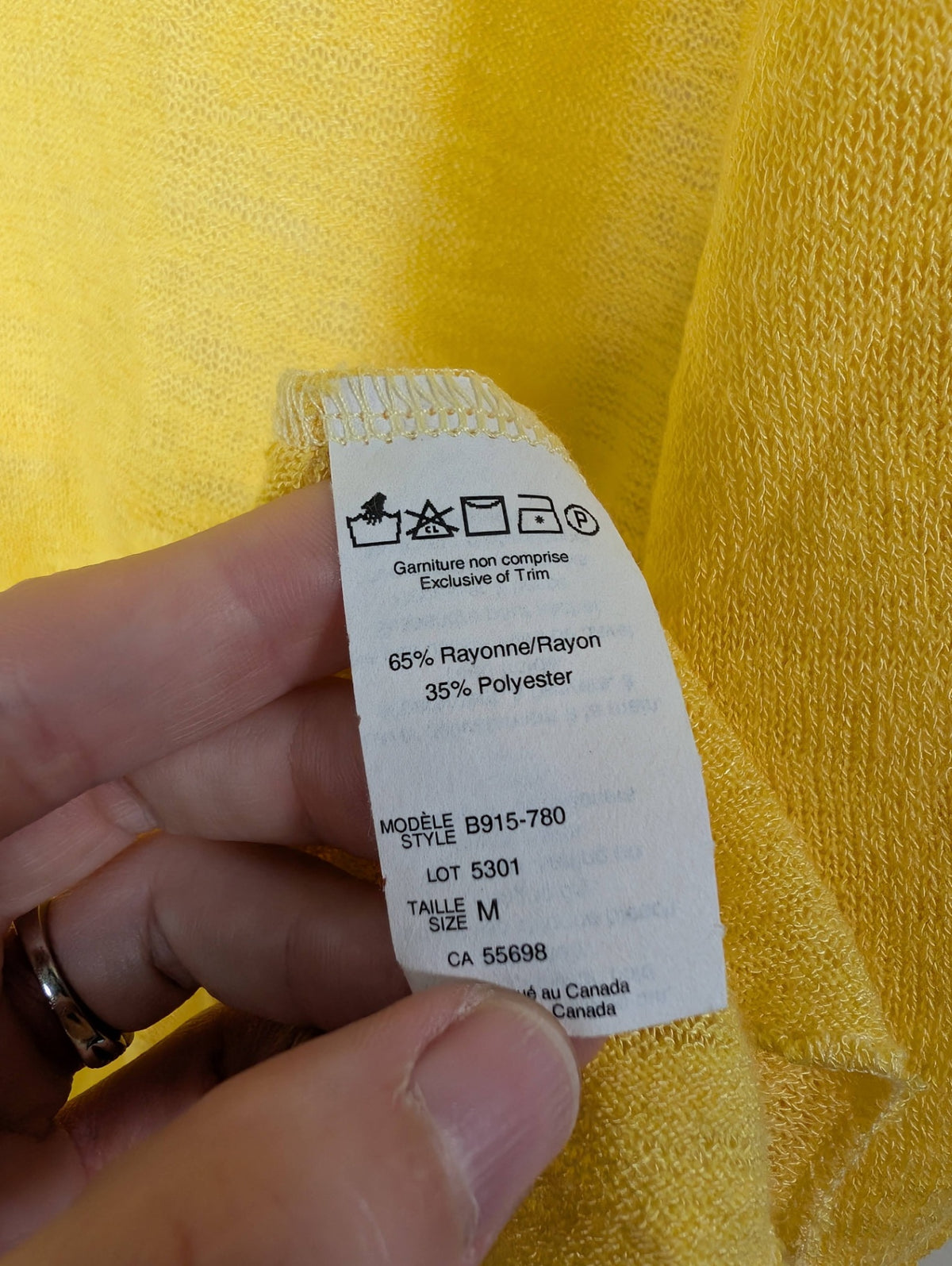 M.I.K.O. yellow cardigan - M