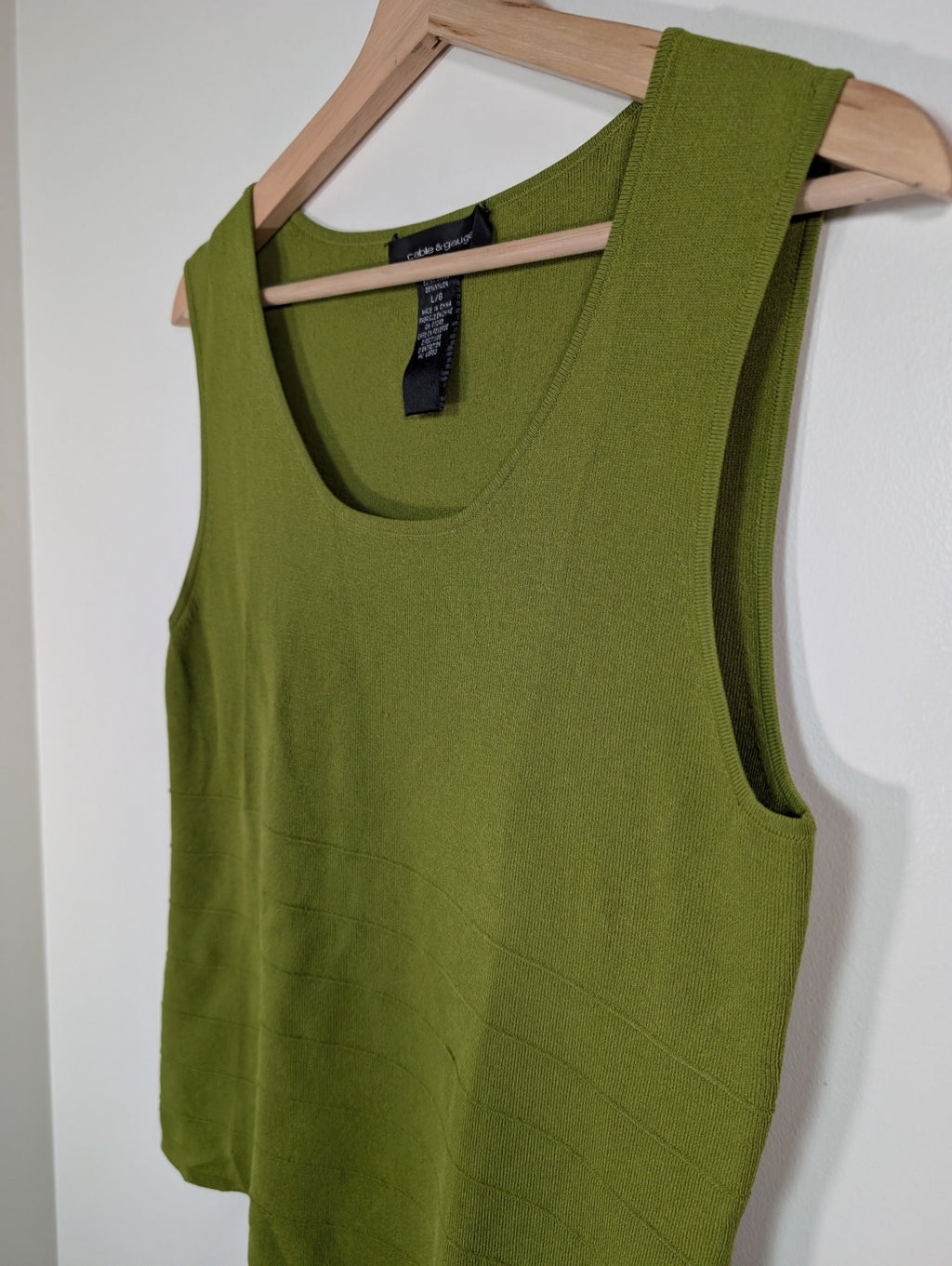 cable & gauge green blouse - L