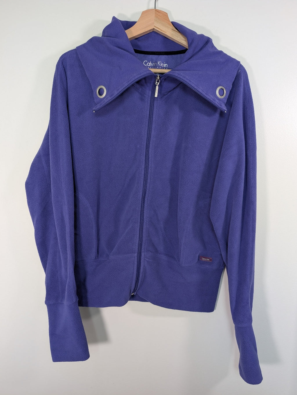 Calvin Klein purple fleece - L